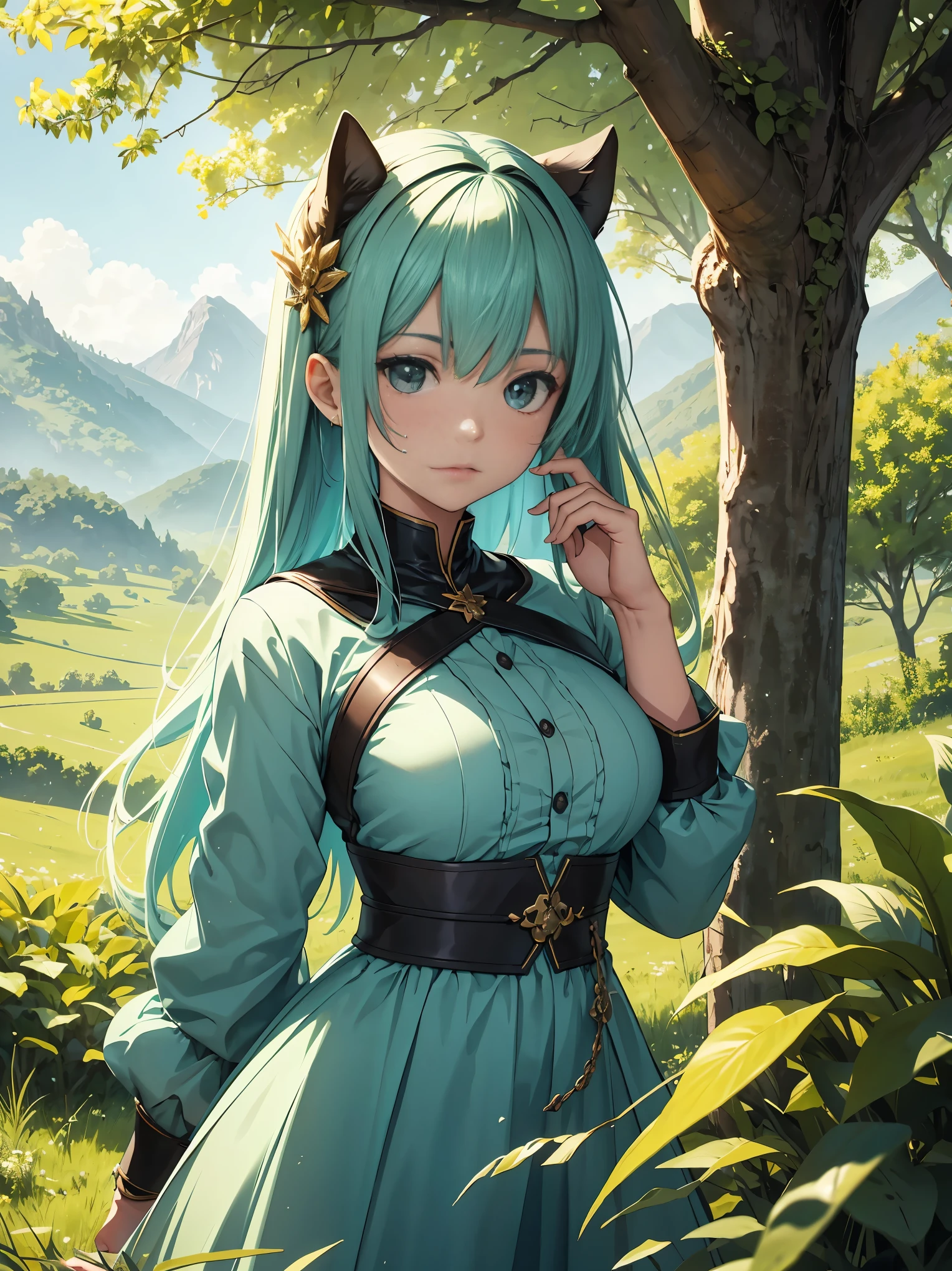 tmasterpiece, Best quality, (Detailed eyes and skin), ((Realistic)), jixiaoman, 1girll, The blonde_Hair, Yellow_clothes, Black_clothes, Blue_Eyes, Blue_sky, bblurry, bblurry_Background, bblurry_foreground, (Modern_City:1.5), mediating_Breasts, Exercise_bblurry,The photograph_\（curly\），The long-haired，Skysky，独奏，Upper body body，Pregnant belly，Beth，Showing the belly，youthfulenergy，18-year-old girl，adolable，Two-dimensional painting style，Pregnant women with，Best quality, 8K, High quality,, hair adornments, cone hair bun, Long hair, double bun hair, bangs, bow,  maid headdress, Large Thigh, Stockings, white thighhighs, cleavage cutout, Face focus, Close up, (Heart-shaped pupils:0.9), (Blush:0.65), (1girll, Solo:1.4), Cityscape, Blue sky, Bright sky, Sunny, holding flower, Large breasts, Detailed background, Detailed clouds,Pregnant belly，Two-dimensional painting style，(Masterpiece), Best quality, Fine details, Highest picture quality, Masterpiece,exquisite CG,1girll,Closed mouth,Brown eyes,Long hair,bangs,Bare shoulders, cleavage,(Big breasts:1.4),Bare arms,Pink bikini,navel,Lace,garterbelt,Thighs,Loli,White pantyhose,water,hyper pregnant,Girl,SushangV4,Yae,SideBraid,