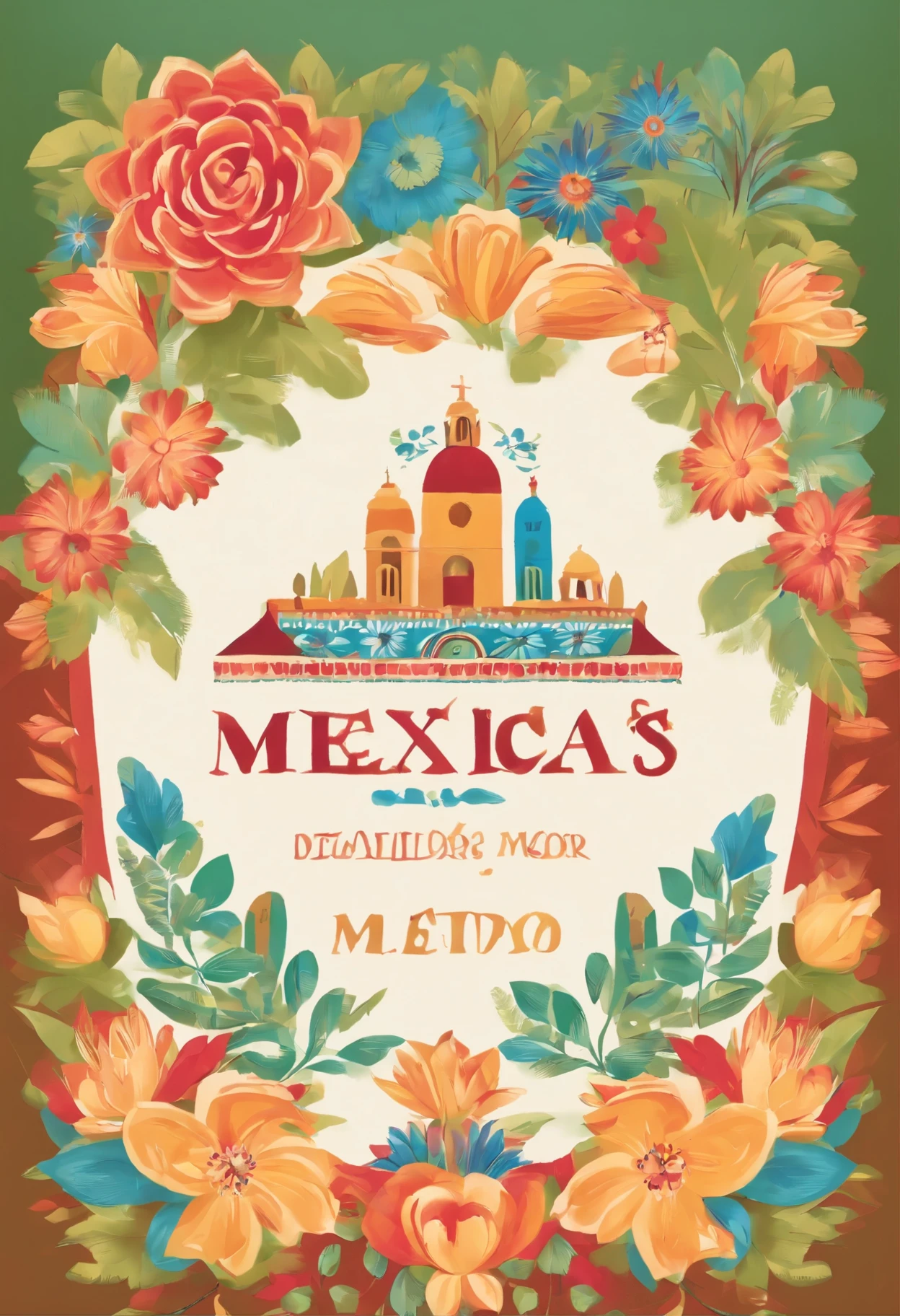 create an invitation for schools to attend a Mexican festival celebrating Mother's Day((Mejor calidad)), ((obra maestra)), (detallado), cara perfecta