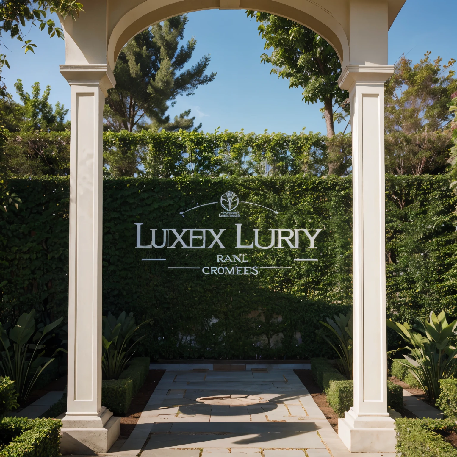 Logo of a luxury gardening company