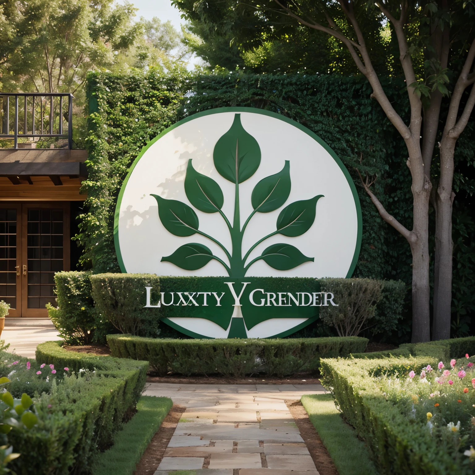 Logo of a luxury gardening company