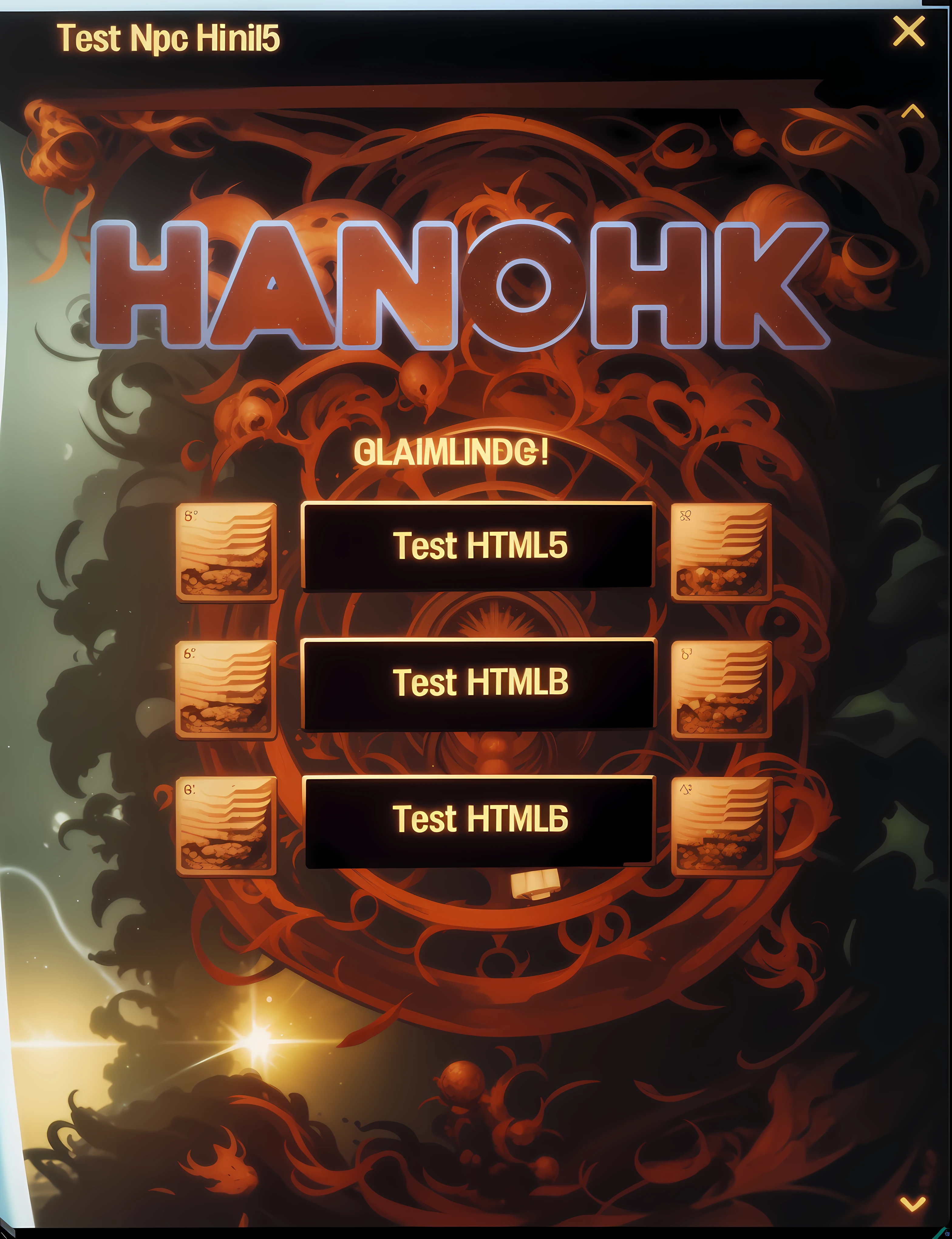 a close up of a cell phone with a menu on it, tela de teste, interface do jogo, Hud, game Hud, test, pc game with ui, loading screen”, bonito, game ui, captura de tela de alta qualidade, captura de tela detalhada, Ragnarok on-line, kanliu666, title kanji, tela do jogo, Kantoku, mmorpg coreano, em branco, ingame image