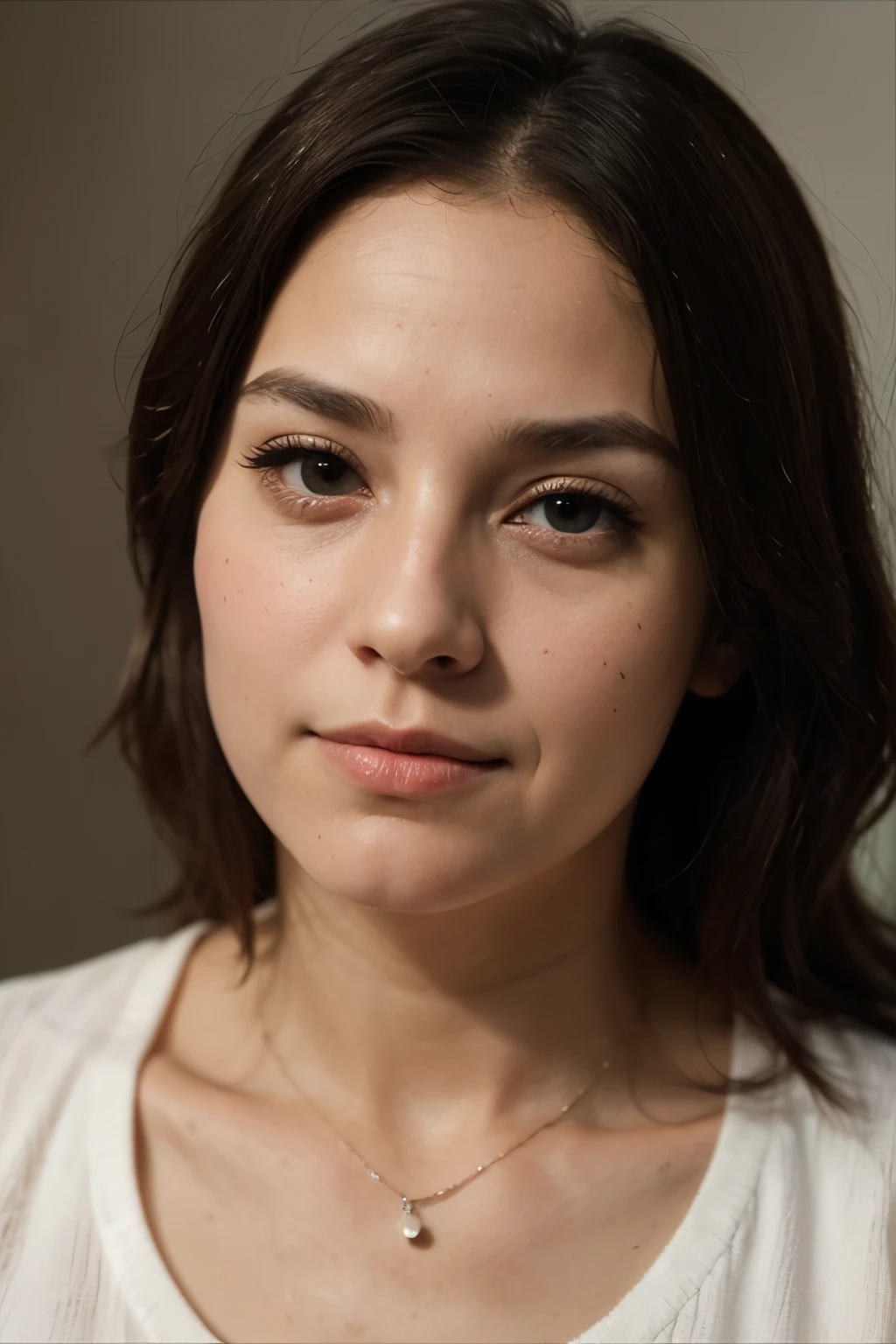 en un grupo de gente, a face is highlighted with a square as if the face had been recognized and the information on name, age, marital status and energy is displayed as if it were in a video game