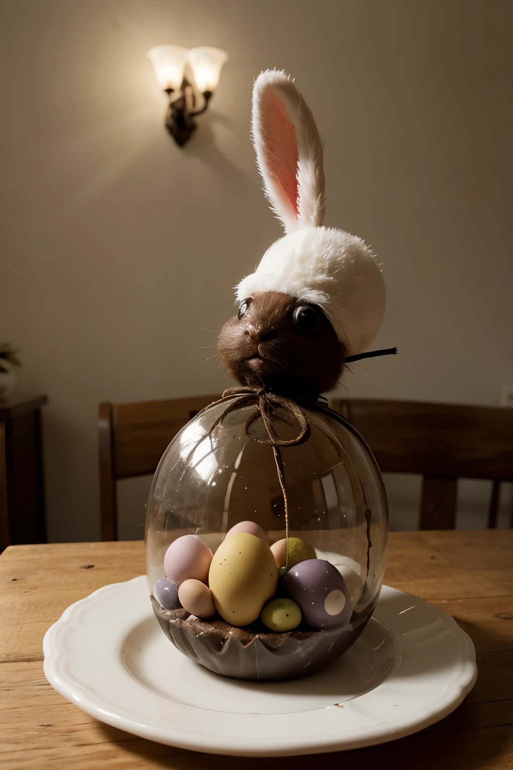 I want an Easter egg with several hats inside it 