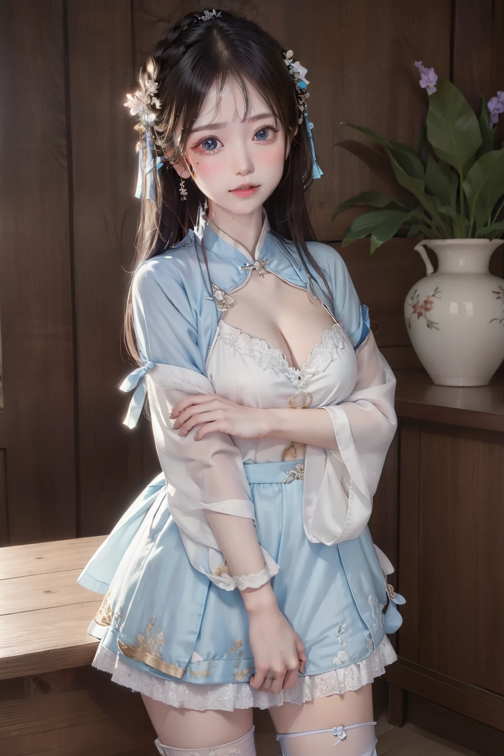 two hand