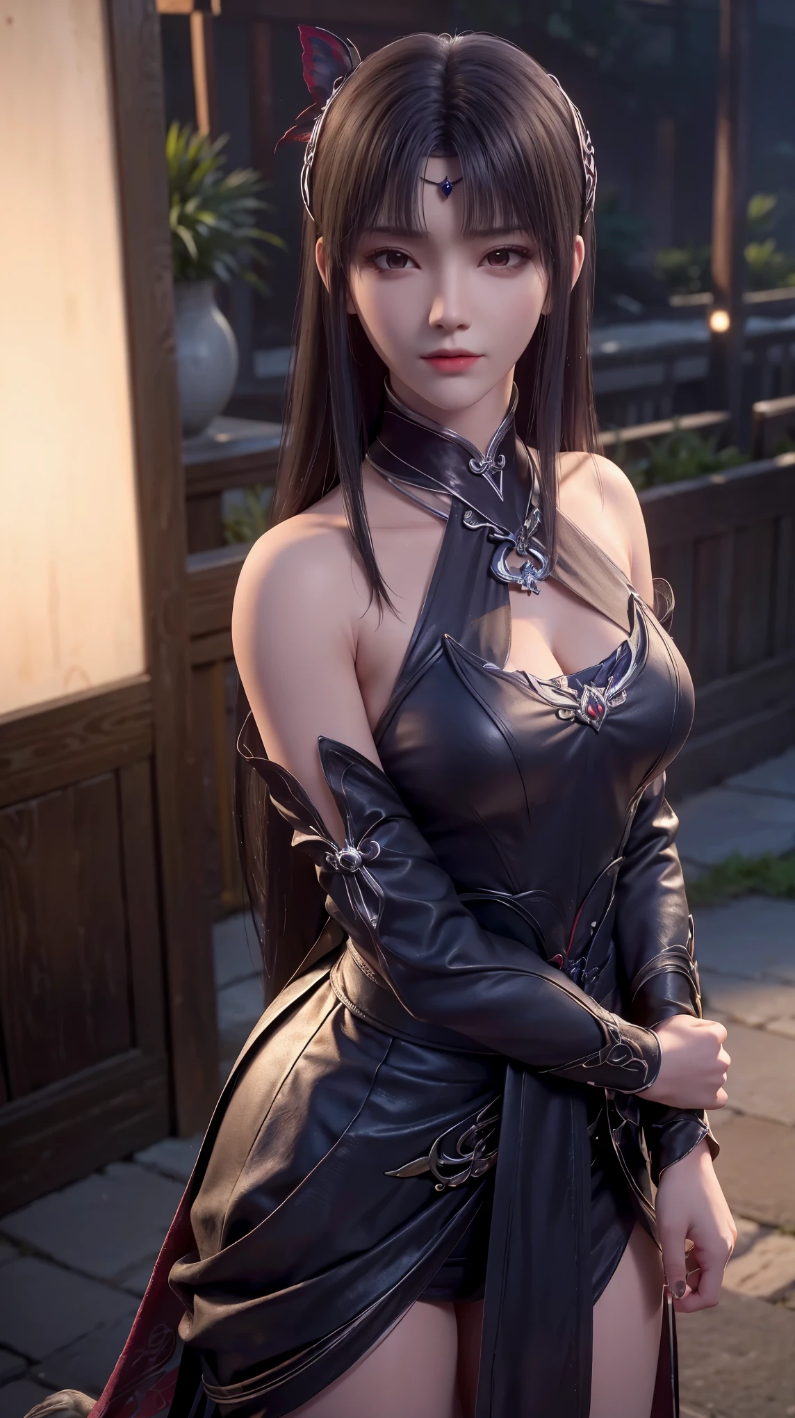 Walnut,vampire,assassin,charming,Mature,Sexy,thin,Qi bangs,long hair,Antenna bangs,double tail,高double tail,Bangs cover one eye,frightened,angry,Smile,blush,red nose,drunk,blank stare,exquisite eyes,red lips,perfect face,Cross your arms across your chest,暗black皮肤,dynamic poses,fighting stance,near,school swimsuit,damaged clothing,Cloak,leather skirt,black,,spandex oil shine,Laser reflective material,Detail background,气泡angry,bubble blush,heart-shaped,notes,Q version,official art,lifelike,movie angle,Dynamic angle,Horizontal viewing angle,depth of field,movie lighting,rich and colorful,PBR rendering+UE pull,32k,High resolution,high quality,beautiful wallpaper,