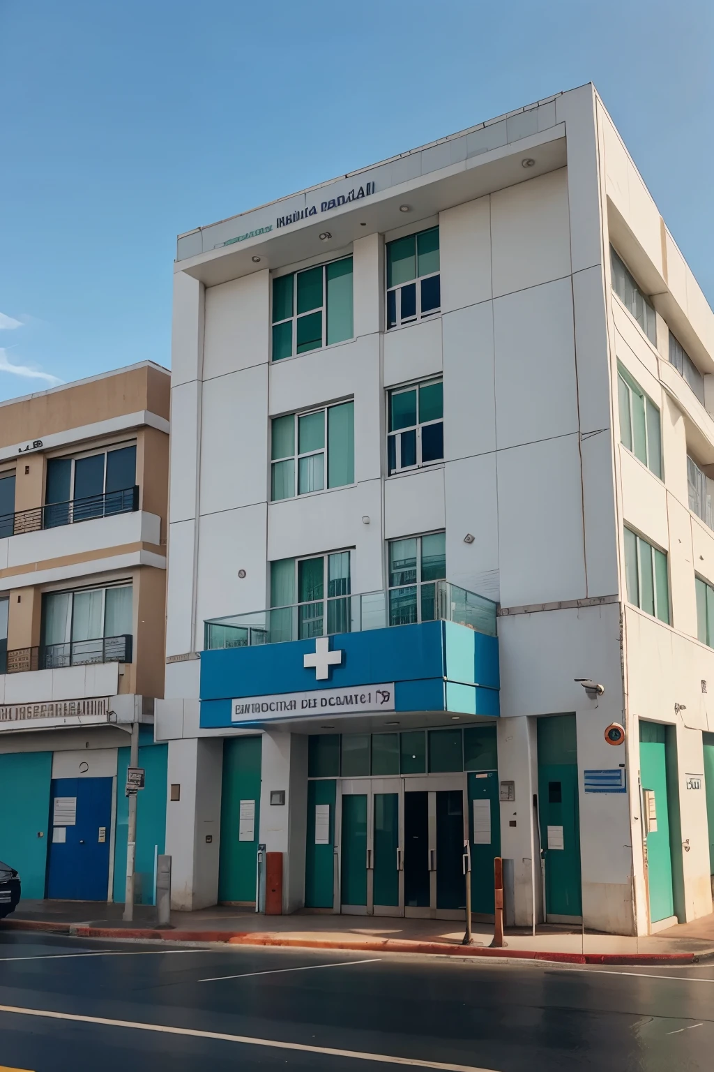 fachada de uma clinica medica, instituto mamorad