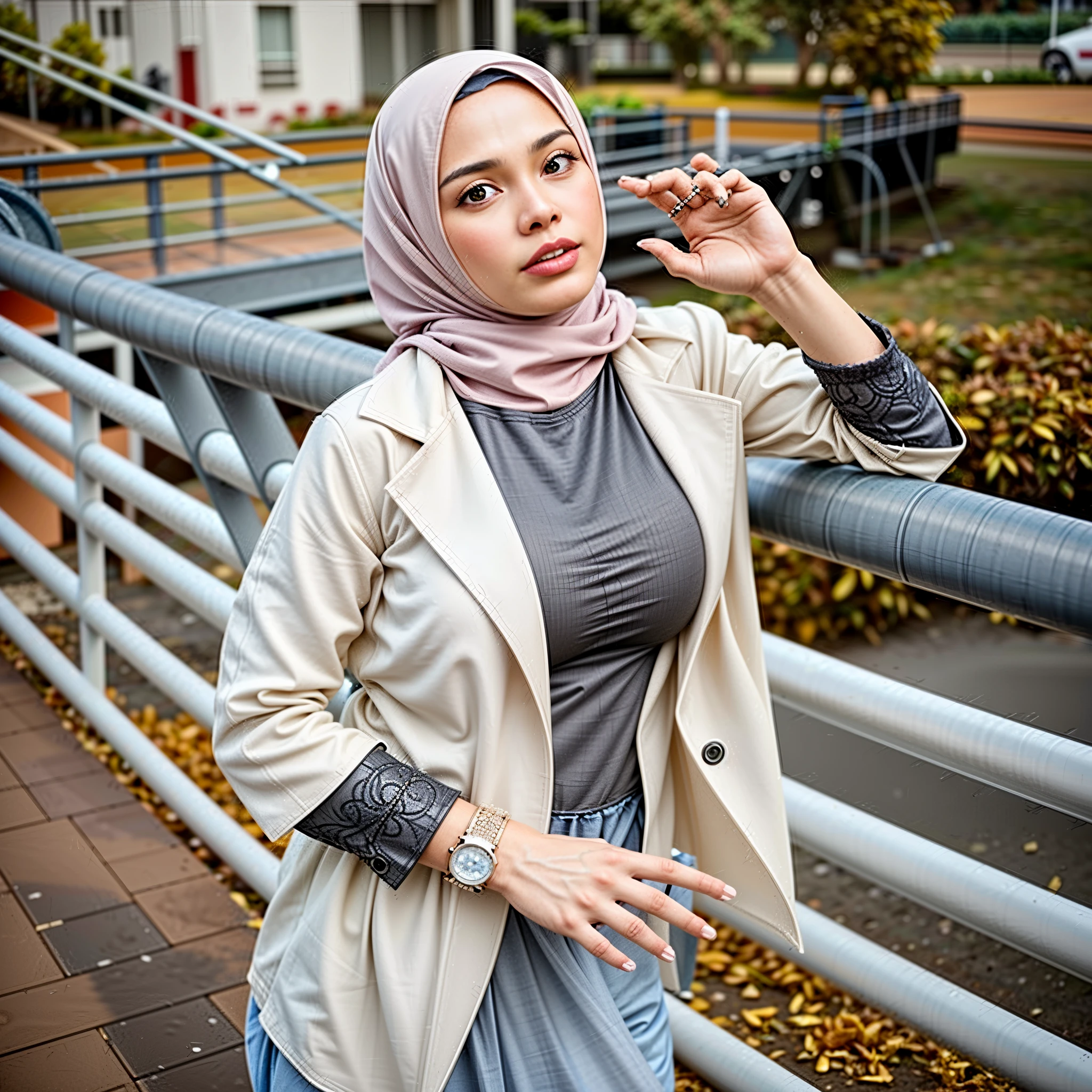 Wearing a hijab