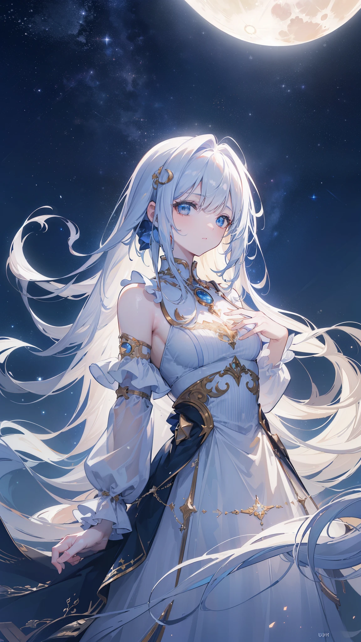 ((32k)), ((best quality)), ((ultra high res)), ((HDR)), ((UHD)), ((extremely detailed CG)), ((unity 32k wallpaper)), ((((no human)))), ((best quality starry sky)), ((best quality full moon)),