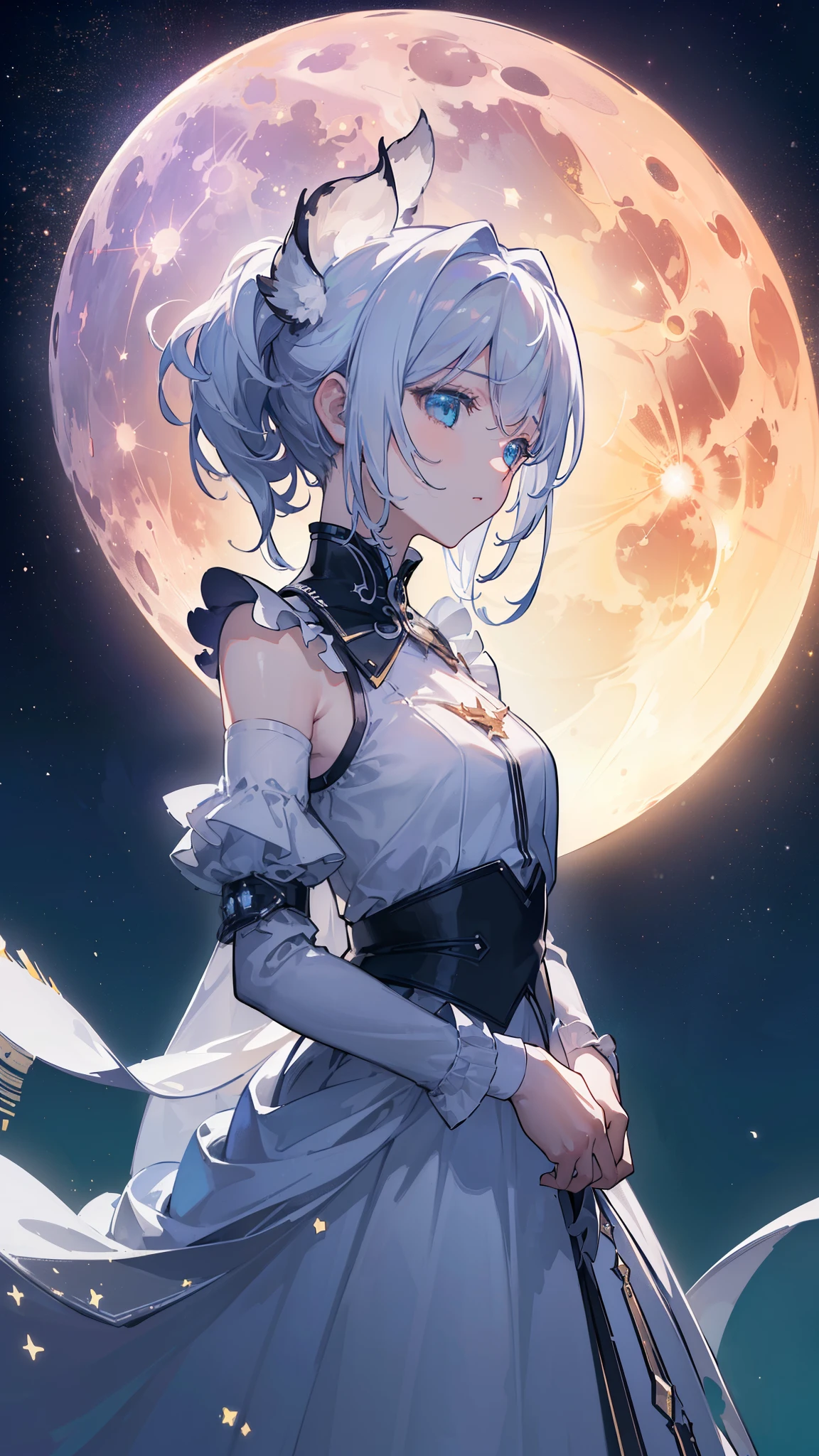 ((32k)), ((best quality)), ((ultra high res)), ((HDR)), ((UHD)), ((extremely detailed CG)), ((unity 32k wallpaper)), (((no human))), ((best quality starry sky)), ((best quality town)), ((best quality full moon)), (((white silhouette))), (((human silhouette))), ((((best quality silhouette)))), (((best quality animal silhouette))),
