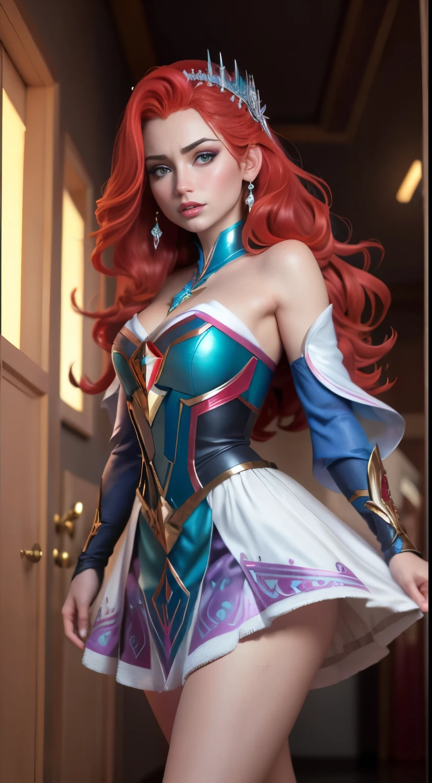 (optimus prime-Elza frozen Disney mezclando modelos .) (ultra red hair FUSION) Papel de parede CG Unit 8k altamente detalhado, foto de estilo, complex, Alto detalhe, dramatic, highest quality film still image, muito detalhado, obra de arte, Melhor qualidade, Design de personagem, Elza, Elza from Frozen,optimus prime fusion (( Estilo escuro)), realistic ultra-detailed rendering style, Luz natural, sharp Design de personagem, (difficult focus, 8k), (((textura natural da pele))), Texturas 8k, soft cinematic lighting, Adobe Lightroom, sala escura, HDR, sofisticado, elegante, Detalhes ricos, Sharp focus appearance) )), tons suaves, Frenesi de detalhes, detalhe intrincado, super detalhe, Baixo contraste, Soft film lighting, cores opacas, exposure mix, HDR, Desaparecer, 35mm, f/1.4, ISO, f16, 25 segundos.