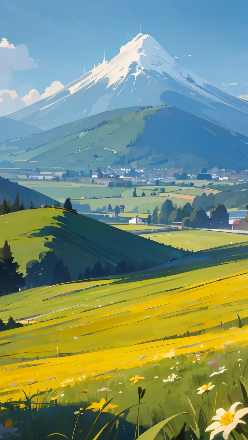 Sommerliche Berge