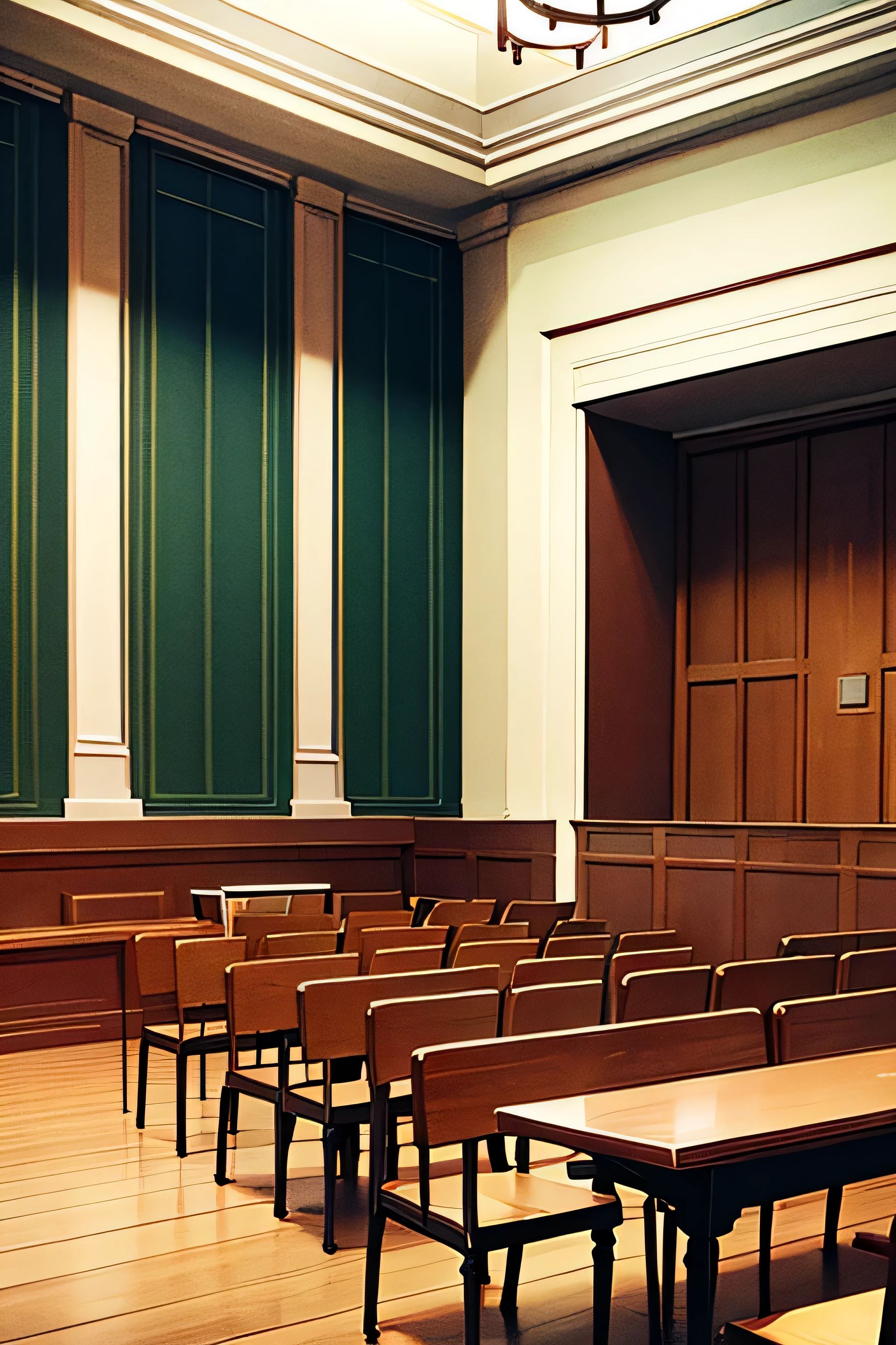 no character, court room, interior, daytime