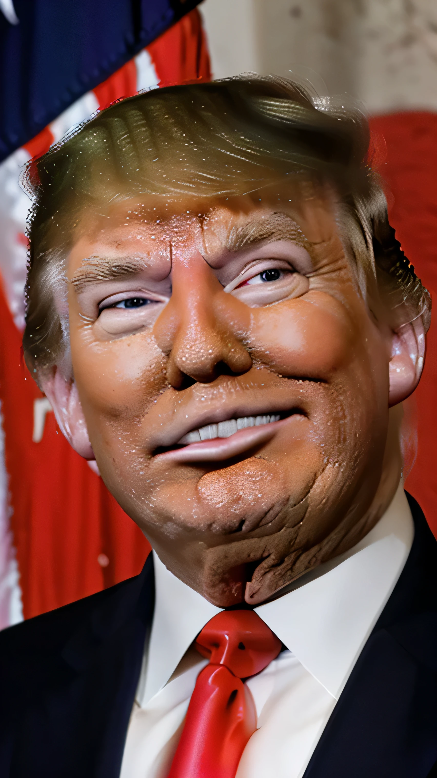 cartoon donald trump maga