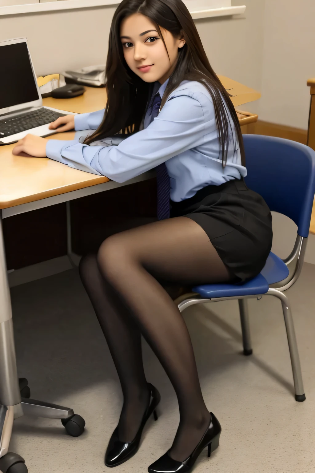 black blazer