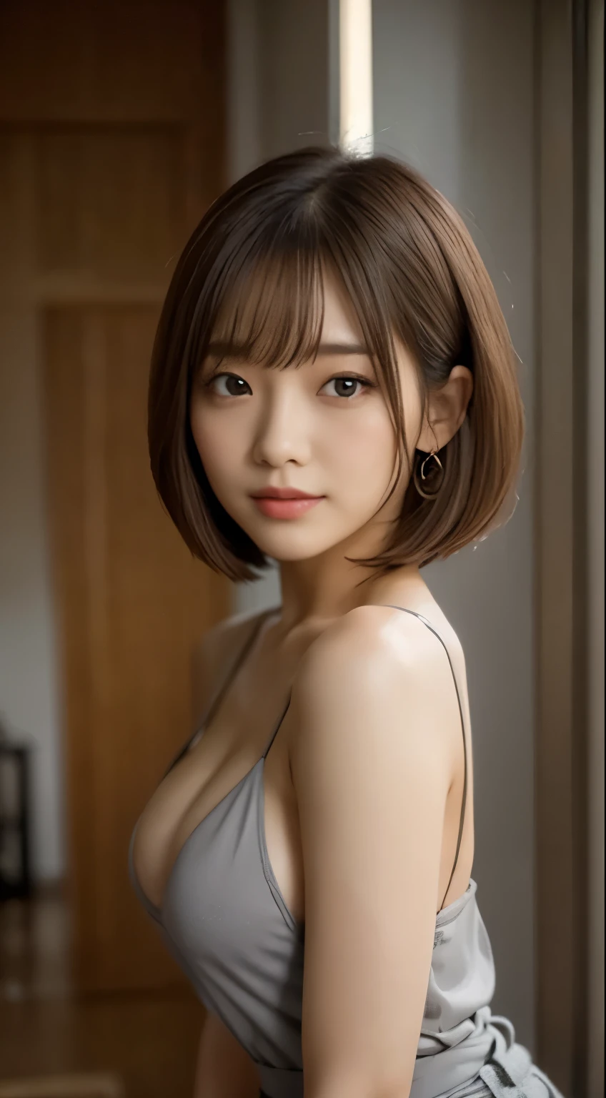 medium bob、camisole