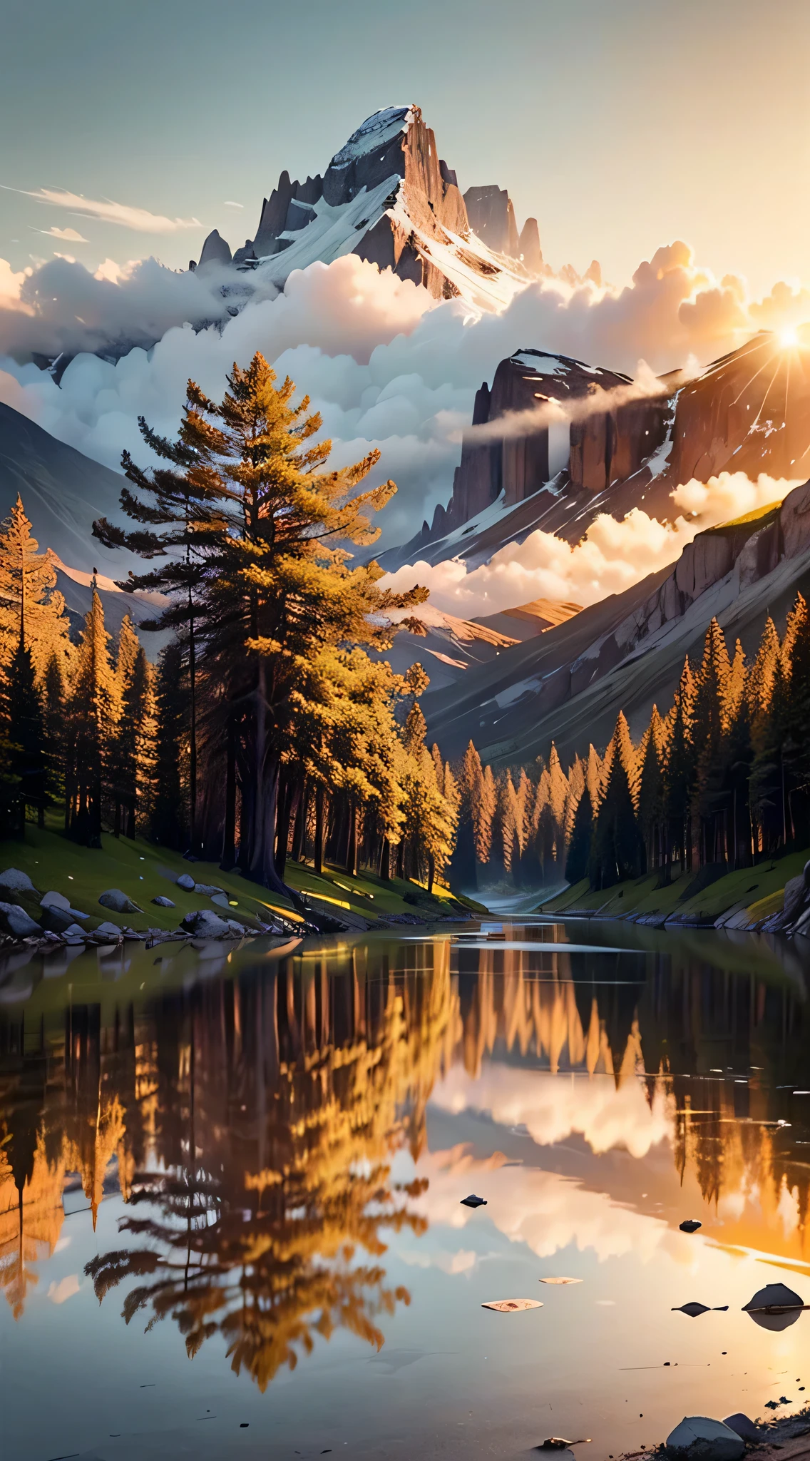 Imagine the unforgettable scenery,Revealing the beauty and magnificence of God in every detail. This is a setting beyond human understanding, naturally combined,Create sacred masterpieces. in this scenery, You find yourself standing in front of majestic mountains, Towering into the clouds. Its height seems to touch the clouds, And its slopes are lush with vegetation, Tapestry of green tones and colorful flowers. in the valley below, The clear river flows quietly, Reflecting the bright sunlight in the sky. The water is crystal clear, as if it were a mirror,Revealing the purity and life it carries. in its bank, Dense trees provide shade and shelter to a variety of animals and birds, Seems to be dancing with nature. on the horizon, sunset,Presents a sacred sight. Golden, Orange and pink paint the sky into a realistic picture of celestial bodies. It's like God is pouring out His palette into the world, Create a spectacle of light and beauty that cannot be replicated. When you gaze at this magnificent scenery, You feel God's presence in a deep and comforting way. Every detail of the landscape embodies the grandeur of divine creation. Every mountain, every river, Every ray of sunshine is a testimony of God’s power and beauty. in this scenery that shows the beauty of God, In the presence of the vastness and perfection of creation,you will feel small. It is an invitation to marvel at divine work, Thank you for the wonder of nature, And feel a connection to the Divine. It reminds people that God is present in all things, In the beauty of nature and in our hearts. - car