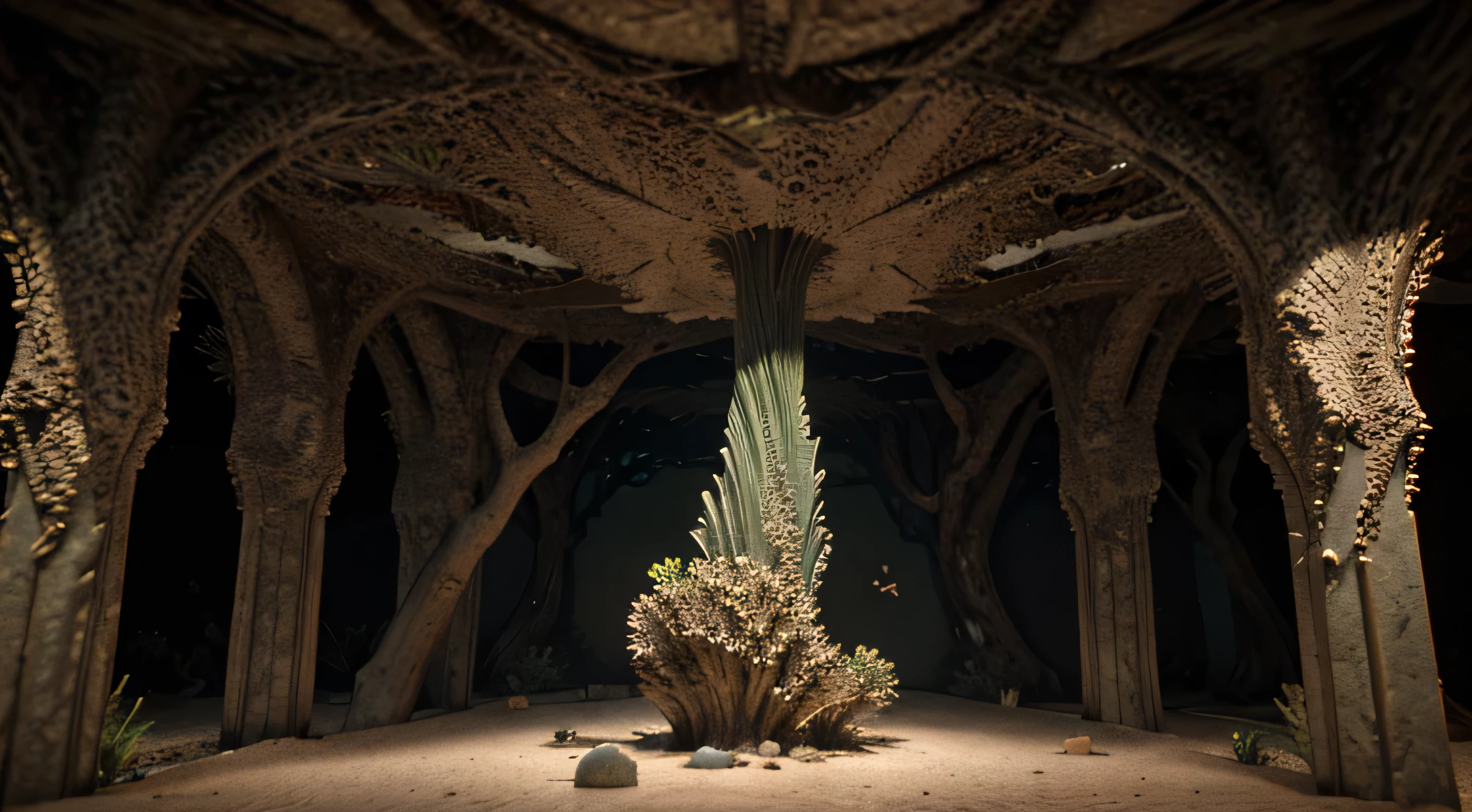 There are many dry plants hanging from the ceiling of a room., deep Mandelbulb landscape, nazgul Mandelbulb, Mandelbulb 3 d, Mandelbulb 3d, Mandelbulb fractal, Mandelbulb, Mandelbulb architecture, 1 6 6 7. Mandelbulb 3 d, 3d Mandelbulb, Mandelbulb 3d fractal, Mandelbulb textures, roots under water