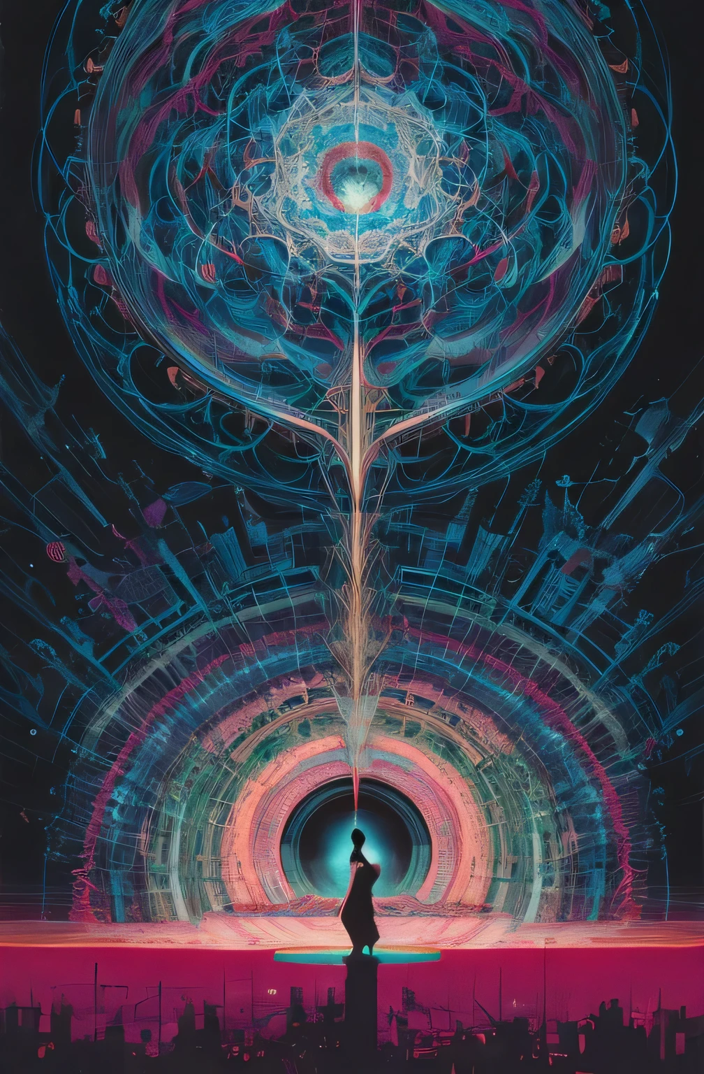official art, unity 8k wallpaper, ultra detailed, beautiful and aesthetic, masterpiece, best quality, (zentangle, mandala, tangle, entangle), (fractal art:1.3) , 1girl, badass car in the background, extremely detailed, dynamic angle, cowboyshot, the most beautiful form of chaos, elegant, a brutalist designed, vivid colours, romanticism, by james jean, roby dwi antono, ross tran, francis bacon, michal mraz, adrian ghenie, petra cortright, gerhard richter, takato yamamoto, ashley wood, atmospheric, ecstasy of musical notes, streaming musical notes visible