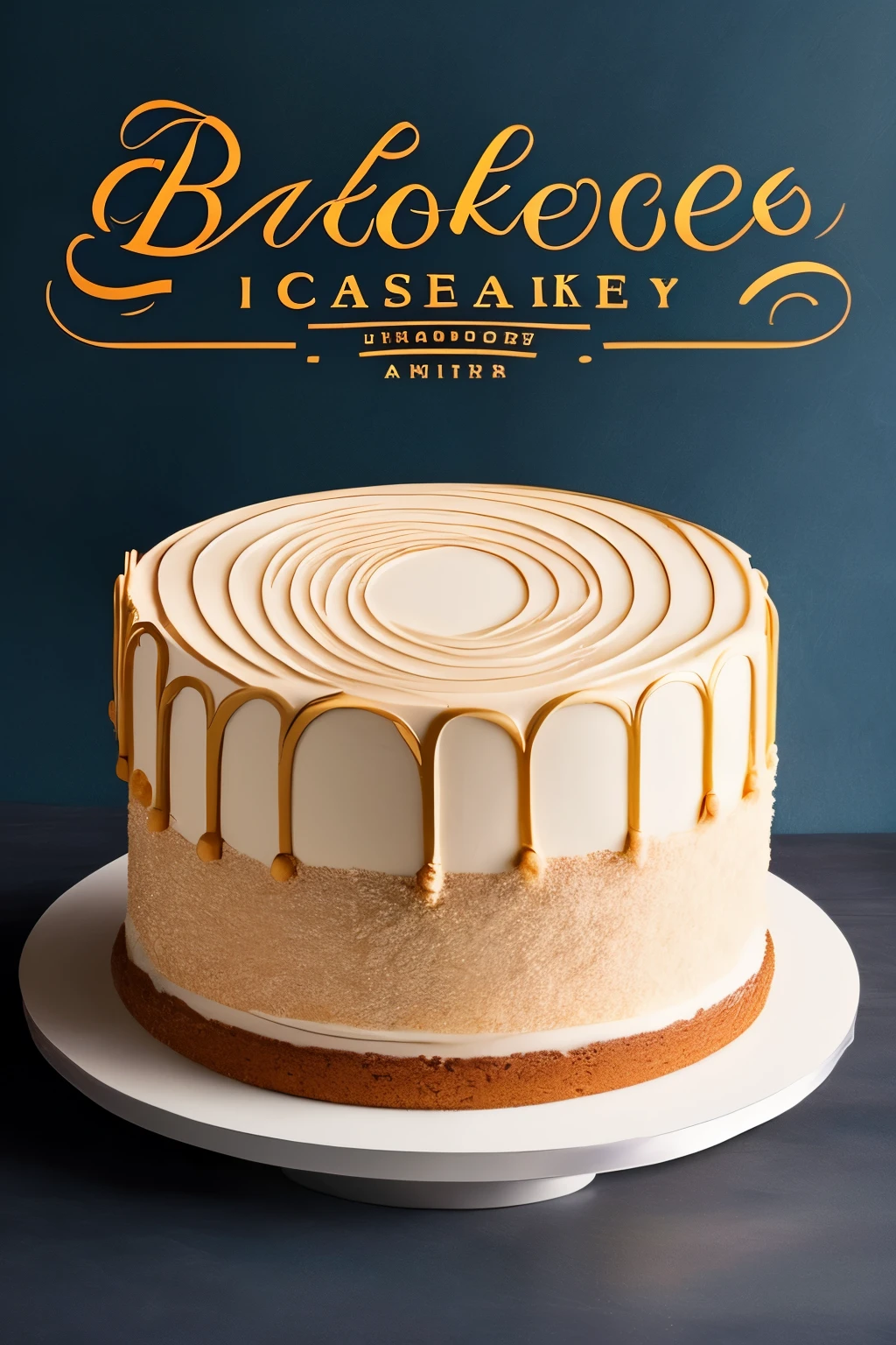simple and eligant Create a captivating logo for a boutique bakery specializing in decadent cakes. The logo should encapsulate the essence of indulgence, celebration, and craftsmanship. Picture a sophisticated yet inviting design that entices customers to experience the delight of artisanal cakes. Whether it's a classic tiered wedding cake or a whimsical birthday masterpiece, this logo should embody the joyous moments cakes bring to life. Think of warm color palettes, delicate pastry motifs, and an overall aesthetic that promises a delightful journey through flavors and celebrations. Let your creativity flourish and craft a logo that becomes synonymous with irresistible sweetness and memorable moments.