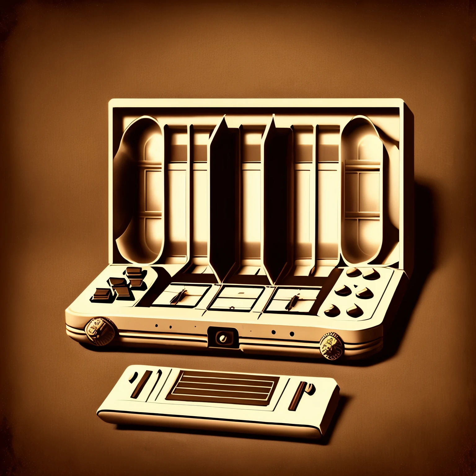 masterpiece, sepia-toned images, old memories, nostalgia, Retro games, chess