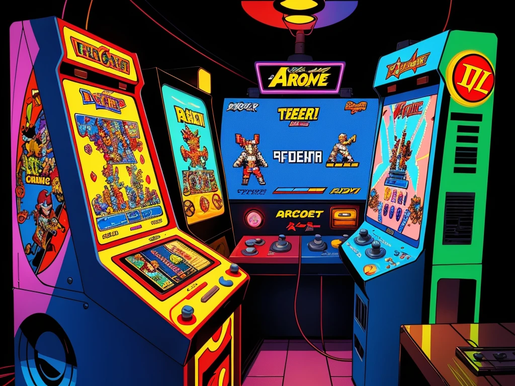 retro game, vintage pixelated graphics, nostalgic gaming experience, classic arcade feel, nostalgic characters and settings, 8-bit artwork, pixel art, old-school gameplay, vibrant colors, pixel-perfect animations, iconic sound effects, joystick and button controls, high score challenge, retro gaming console, retro game cartridges, pixelated landscapes, pixelated character sprites, fast-paced action, side-scrolling platformer, power-ups and bonuses, retro game over screen, multiplayer fun, 80s gaming culture, retro gaming community, immersive gaming experience, leaderboard competition, pixel art illustrations, 8-bit music soundtrack, pixel art animations, retro game controller design, challenging levels, hidden easter eggs, vintage arcade cabinets, pixel art character customization, virtual reality retro gaming, immersive virtual world, retro game fever, throwback vibes, gaming nostalgia, reimagined retro classics, timeless gaming experience.
