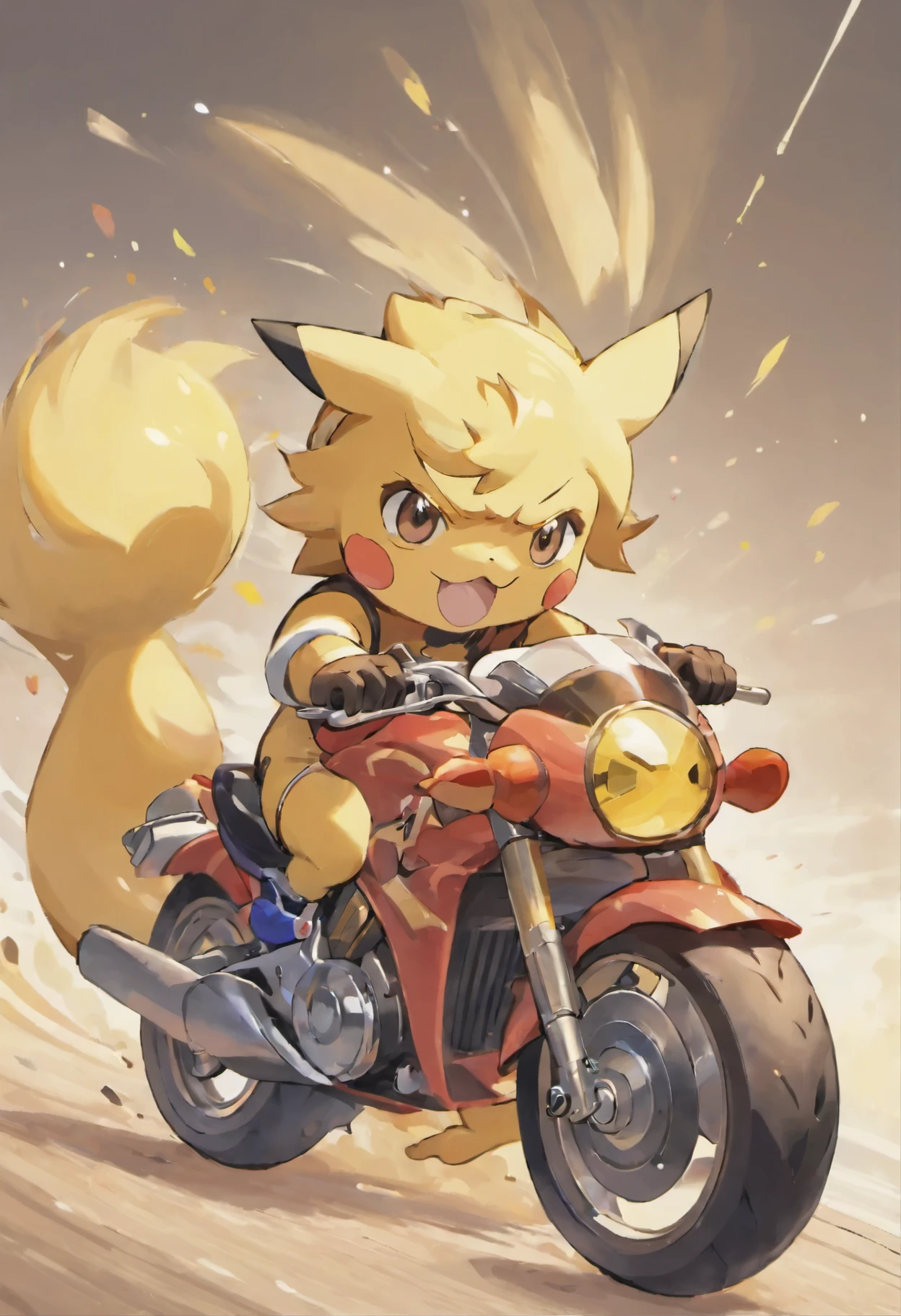 motorcycle, Drive at high speeds, rider, Violent style, The engine roars, Tire friction, track, dusty, passionate, sports