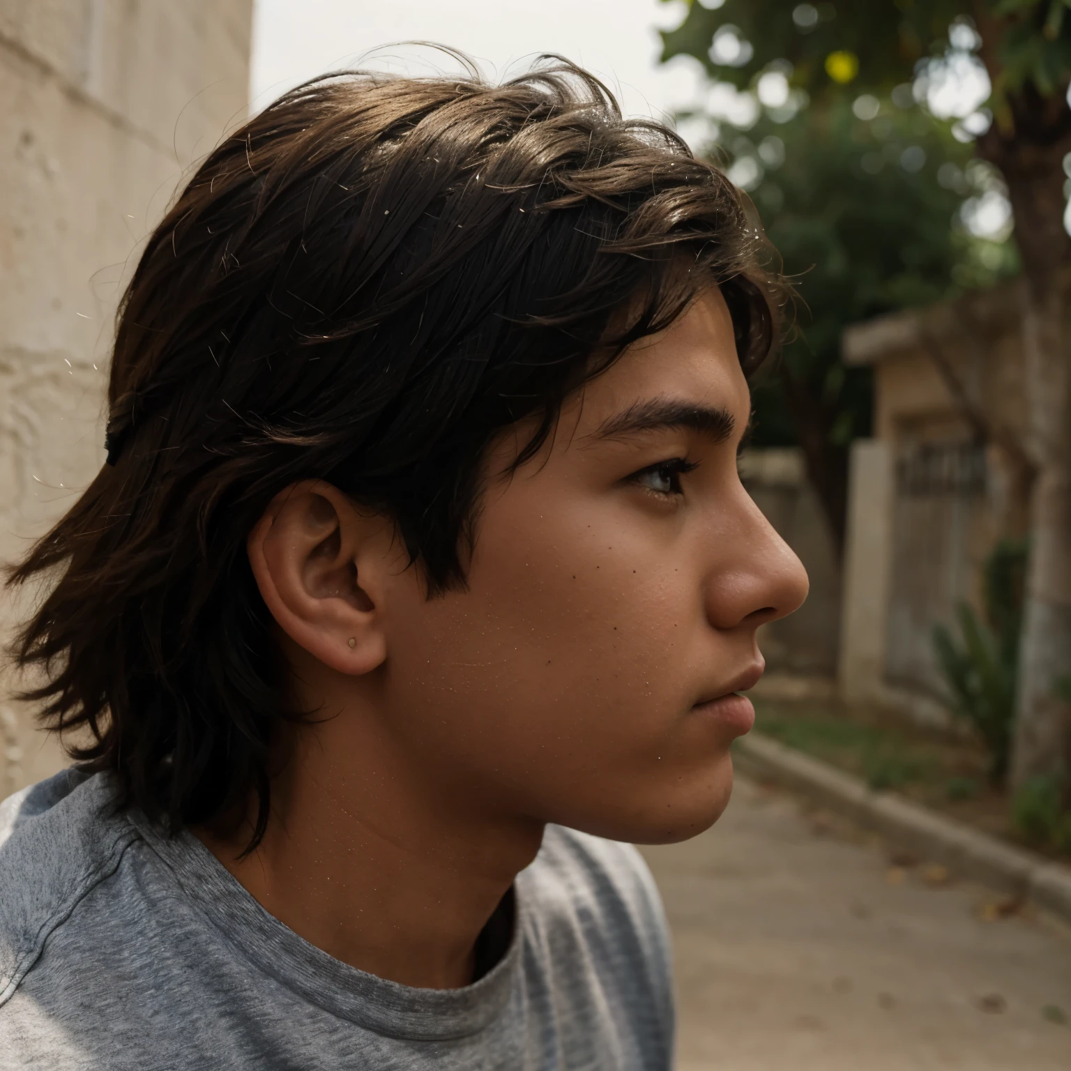 Profile picture, teenage boy, Mexican