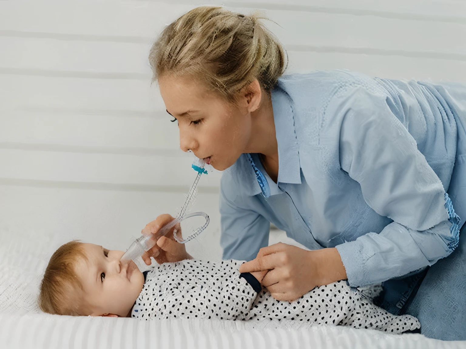 Woman brushing &#39;s teeth with toothbrush, nebulizer equipment, nursing, coughing, profile picture, illustration, profile picture, Family photo, Drink cough syrup, anesthetic, with a stethoscope, breath condensation, photo, in trend ，, Main photo, children&#39;s, Sharing an oxygen cylinder, real photo, extremely complex, very clear image