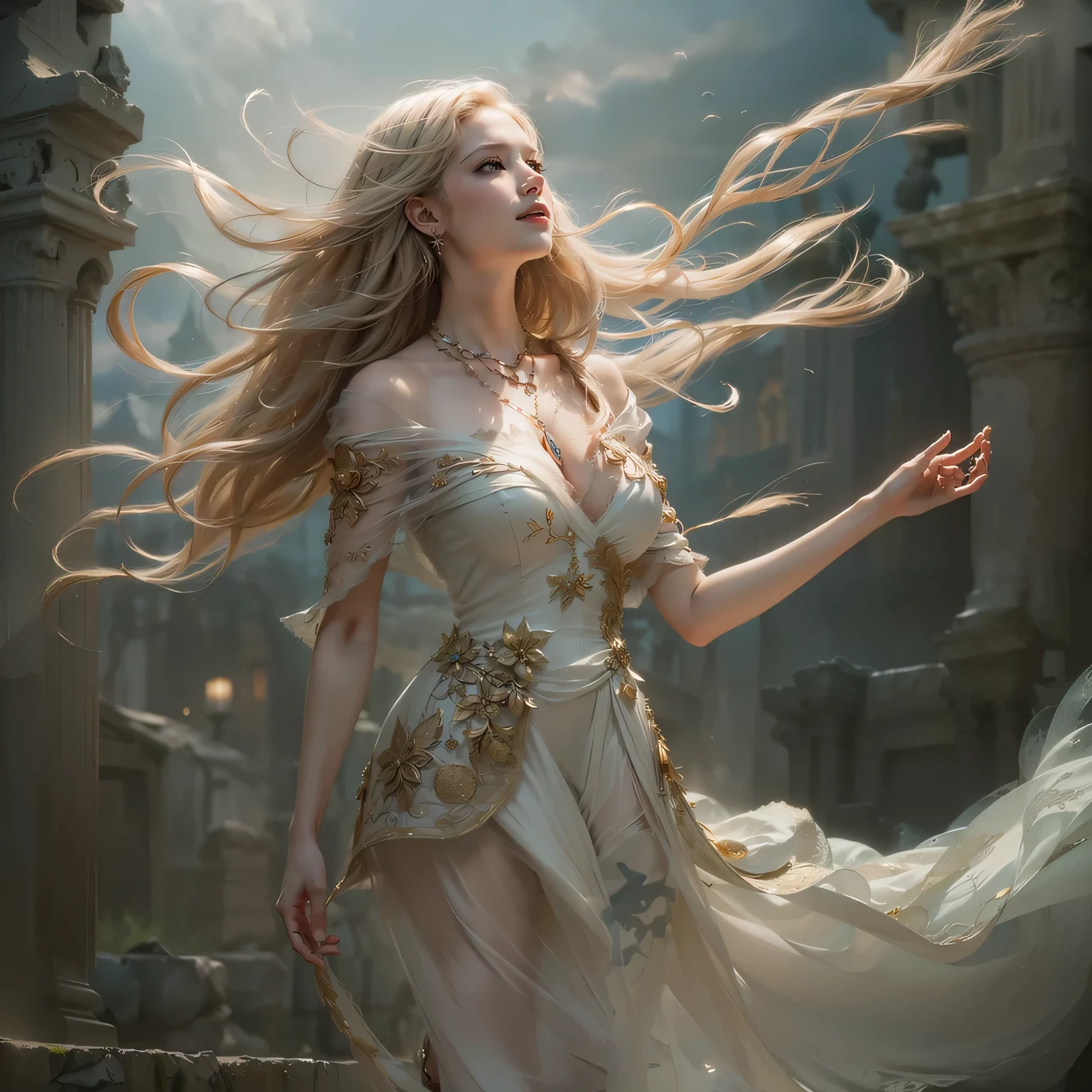 After erasing the original image, redraw it to blend in with the surroundings.