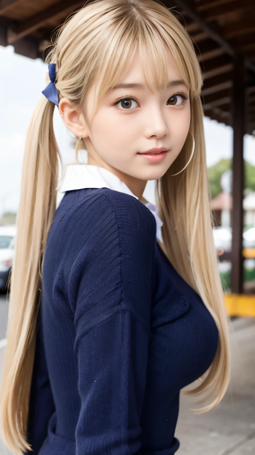 Cute Japanese junior high school girls、、Body-fitting sleevelessＶNeck white t-shirt、Naughty and blonde、Sunburnt black skin