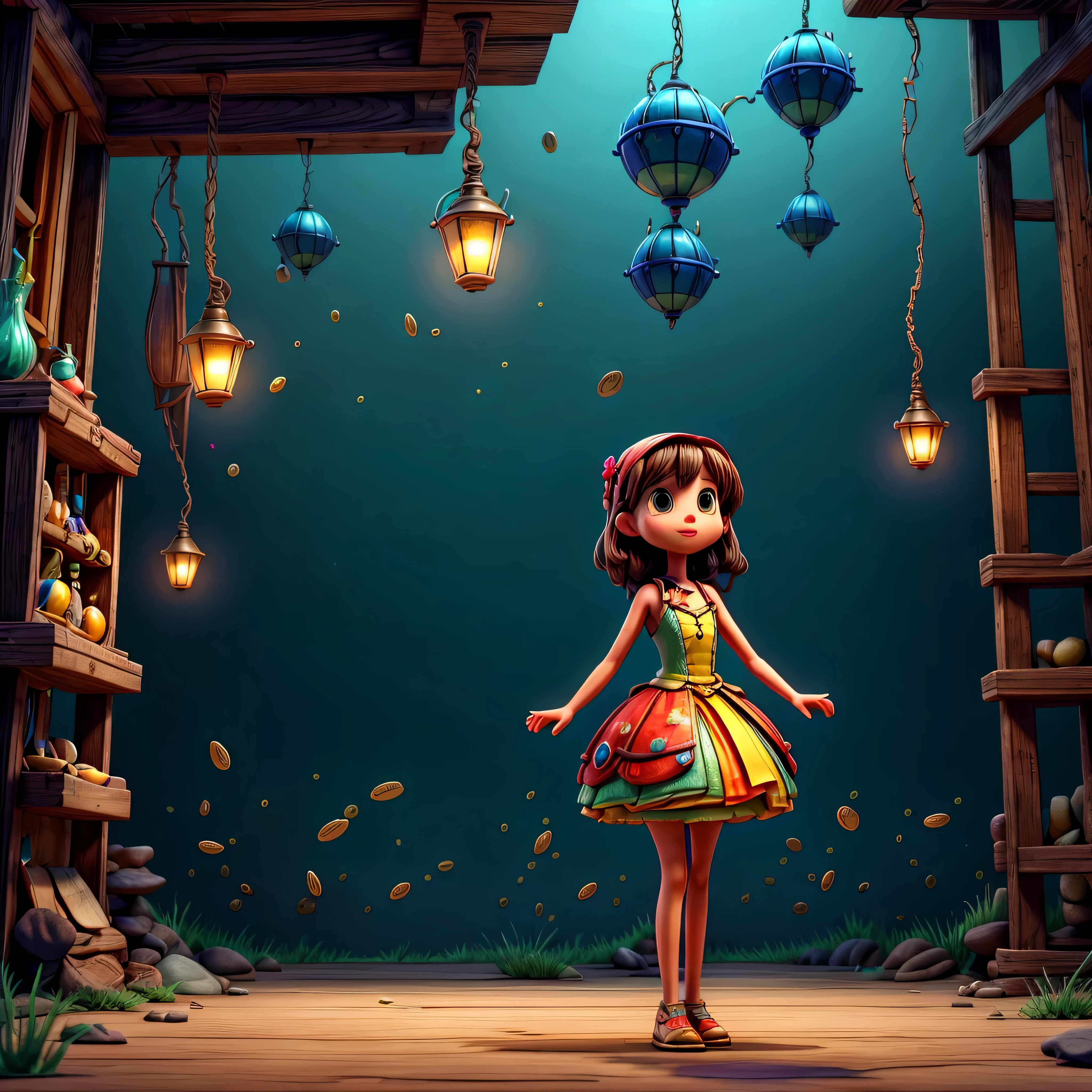 Rero epic Arcade post-apocalyptic_play_zone kindergarden, a stage with several machines, Filip Hodas, unrealengine5 render, a 3D render, neogeo Luminous Object Reflection,((top Best quality)), ((A Masterpiece)), ((ultra realisti)),full body portrait, celestial bodies, The god, a goddess, Light particles, Halo, looks at the viewerm eyes, Bare Shoulders, Chest tube parietal, Poker face,(bioluminescense:0.9 girls 5)Ocean, bioluminescense, full of energy, colorful,,,,, colour, (bioluminescence, bioluminescence),(Beautiful composition), Cinematic Lights, Wheels within wheels, (symmetric:0.5 girls), Whimsical,saturate, varied multi etc. --v6 --s1000 --c20 --q5 --chaos100