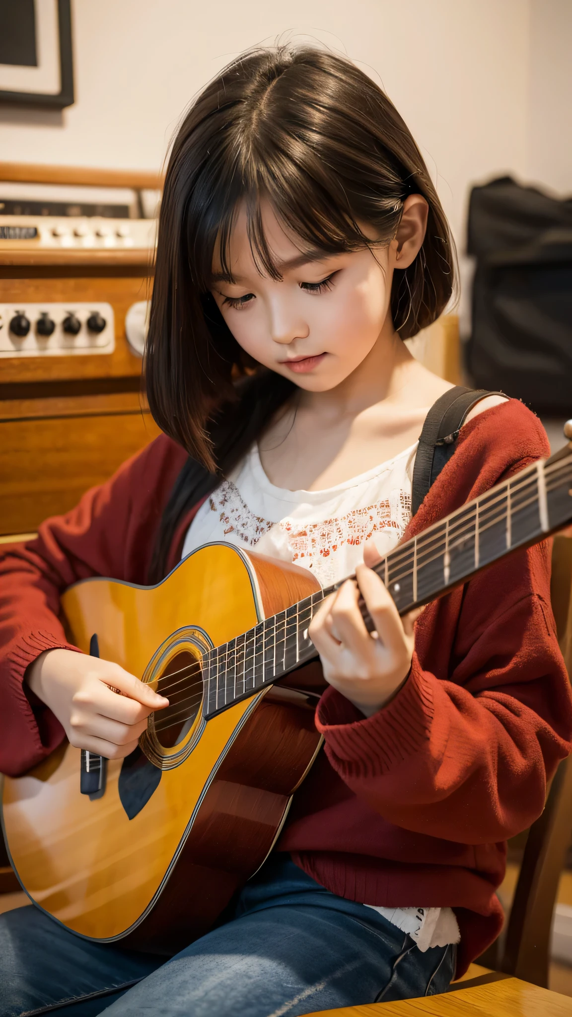 Guitar Teacher 4K teaches children