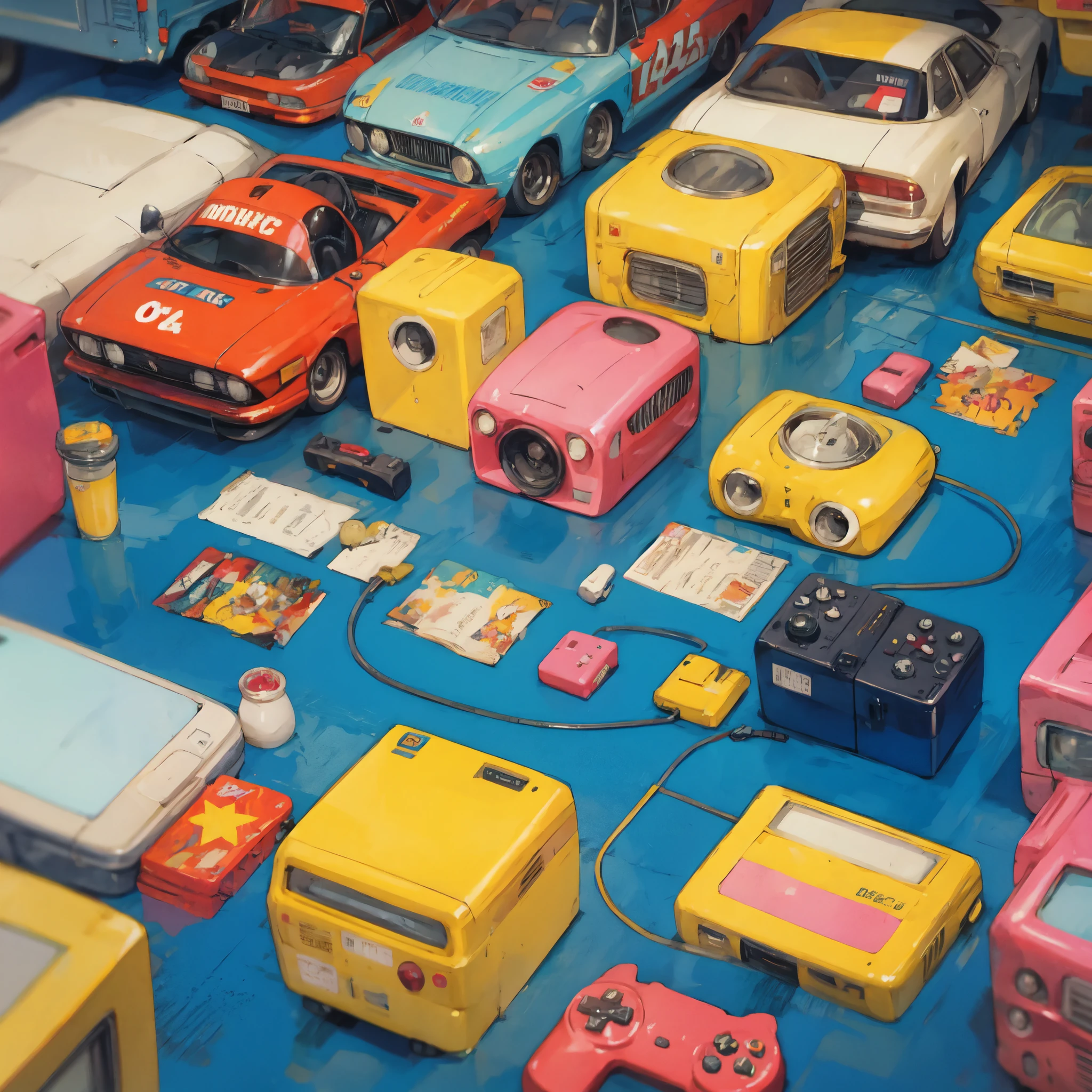 retro game