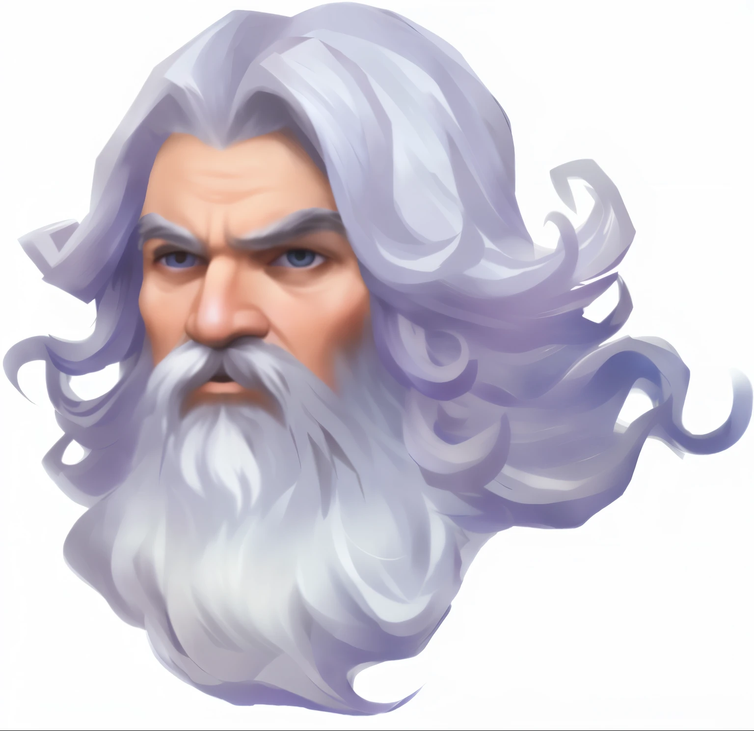 dignified old man,white hair,White beard,Realistic,HD,Hair strands are noticeable,Rich in details