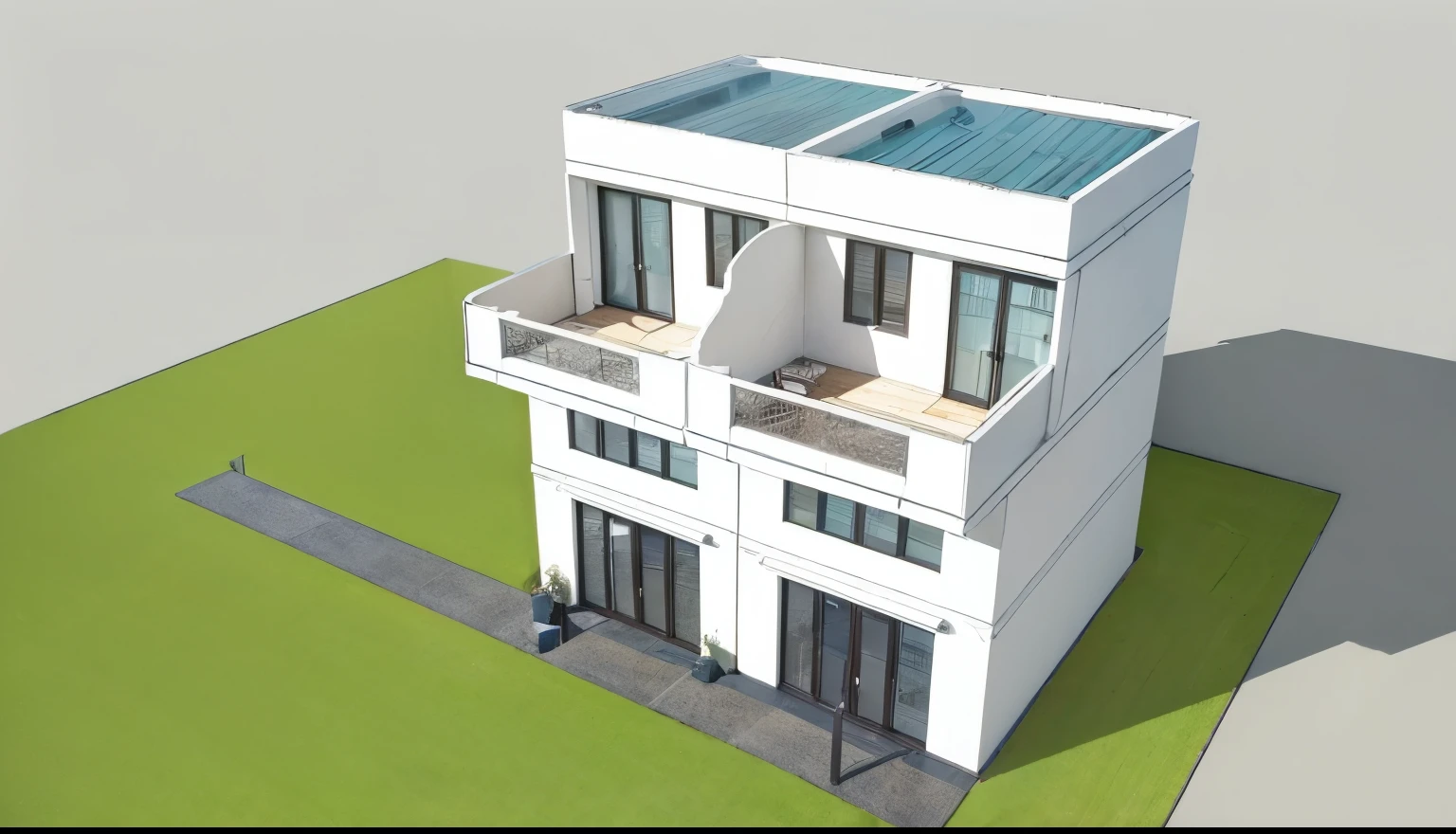 TXT2IMG
RAW photo,Masterpiece, high quality, best quality, authentic, super detail, townhouse, modern house with (tile wall:1.2), glass windows, (wooden ceiling:1.1), railing glass, gate, fence, (curve:1.1),tropical trees, day, beautifu sky, (high detailed :1.2), 8k uhd, dslr, soft lighting, high quality, film grain, Fujifilm XT3