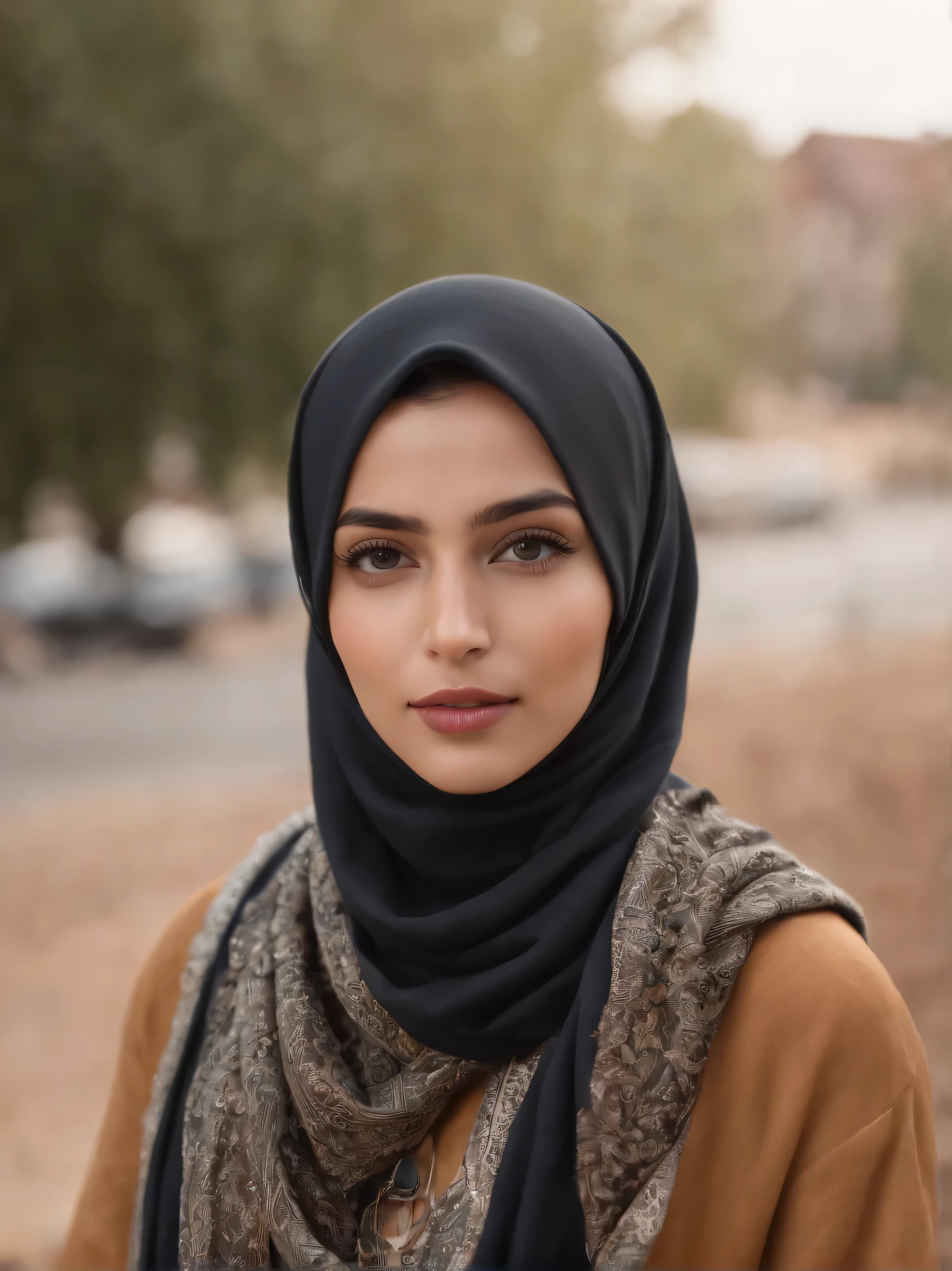 Hyperrealistic), (illustration), (High resolution), (8k), (Extremely detailed), (Meilleure illustration), Hijab Pashmina, Nus, nu, jambes ouvertes, ouvrir , Adolescent arabe