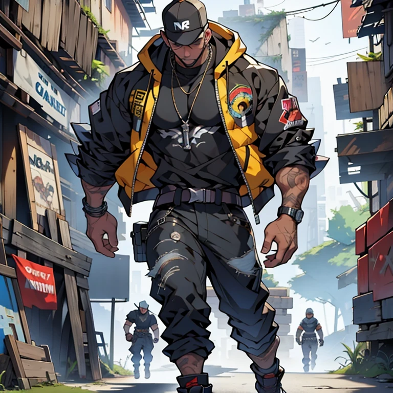 "Get ready for an adrenaline-fueled adventure with the 01 gangstar crew. With their unique blend of street smarts and futuristic technology, they are the ultimate team to take on any challenge. Join them on their latest mission and witness the stunning renderings of their epic battles."