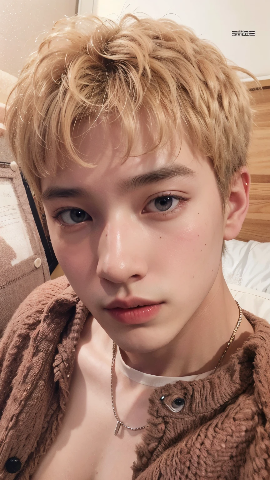 Imagen arafed de un joven con un osito de peluche en el hombro., Cai Xu Kun, yanjun chengt, marca lee, inspirado en Bian Shoumin, Bian Luan, hyung tae, chen xintong, 1 7-year-old boy with a thin face, sha xi, jia, ruan jia hermosa!, inspirado en Chen Chi, inspirado en Yanjun Cheng