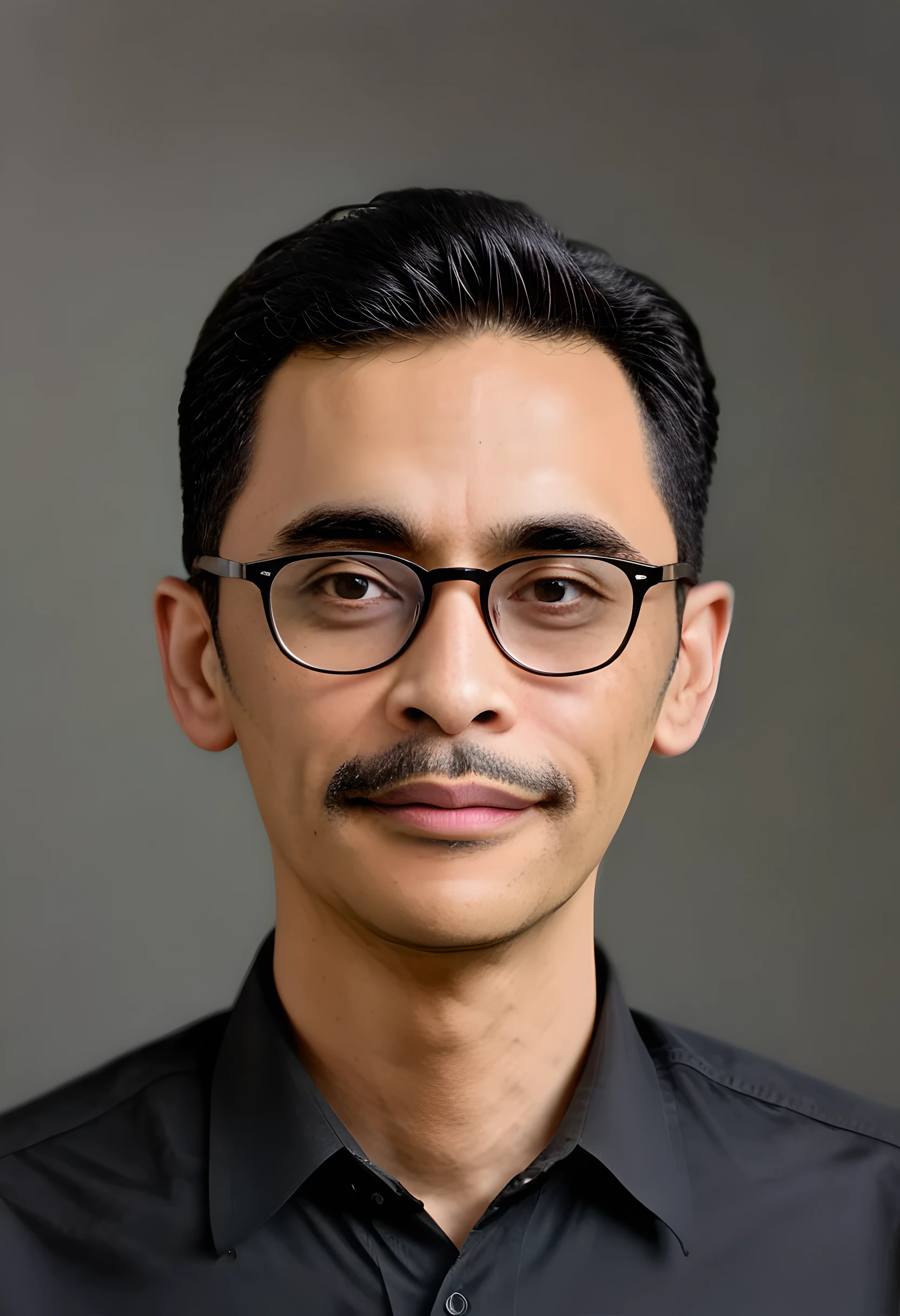 Image of Ala Fed of a man in glasses and a black shirt,  headshot profile photo, professional profile photo,