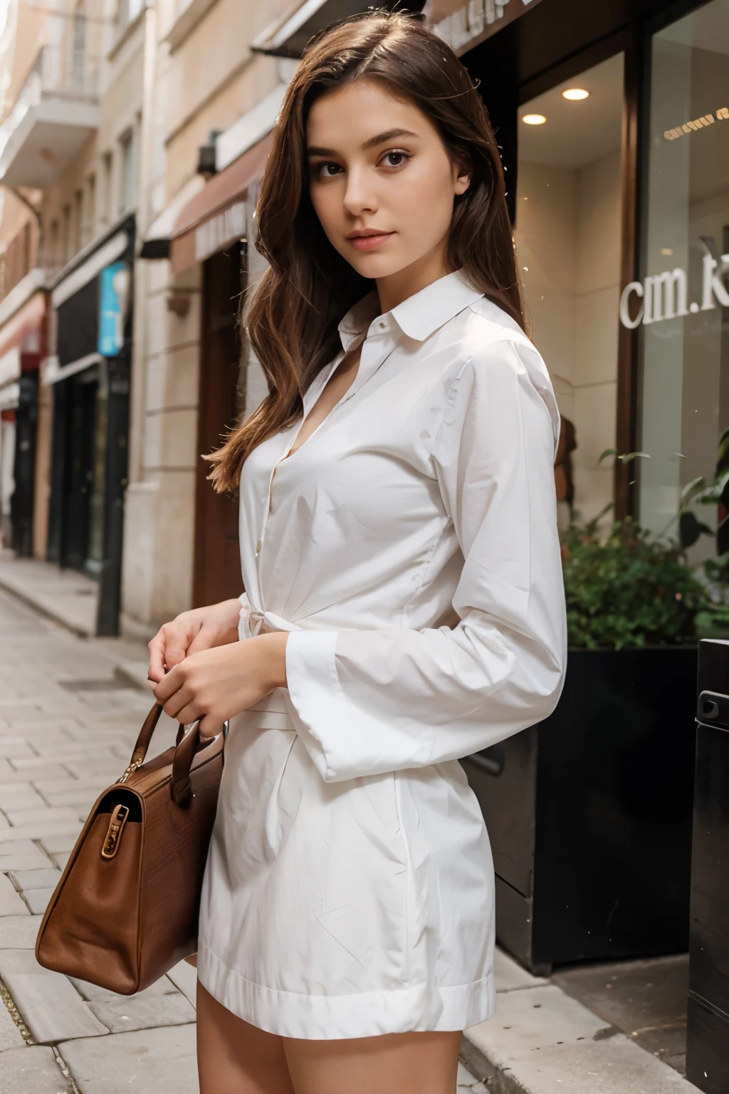 girl with beautiful elegant style