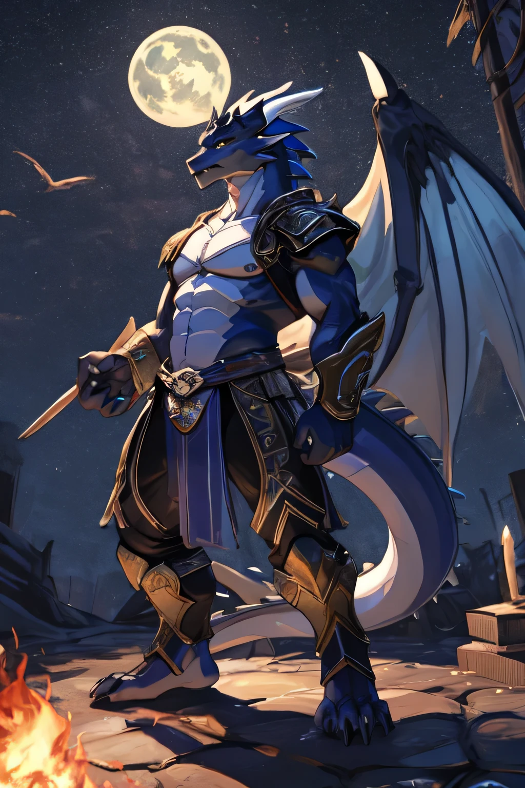 (The violent and powerful Black Dragon King，Wearing modern black and gold armor：100)，Purple long style，(Physically strong，broad dragon body，majestic dragon wings，Sharp and huge dragon claws，thick dragon tail，huge black dragon king：2)，emulsion，full crotch，The dragon&#39;s legs are curved，anger，(blue dragon flame：2)，blood moon，Overwhelming presence，full body pictures，Very detailed，4k HD