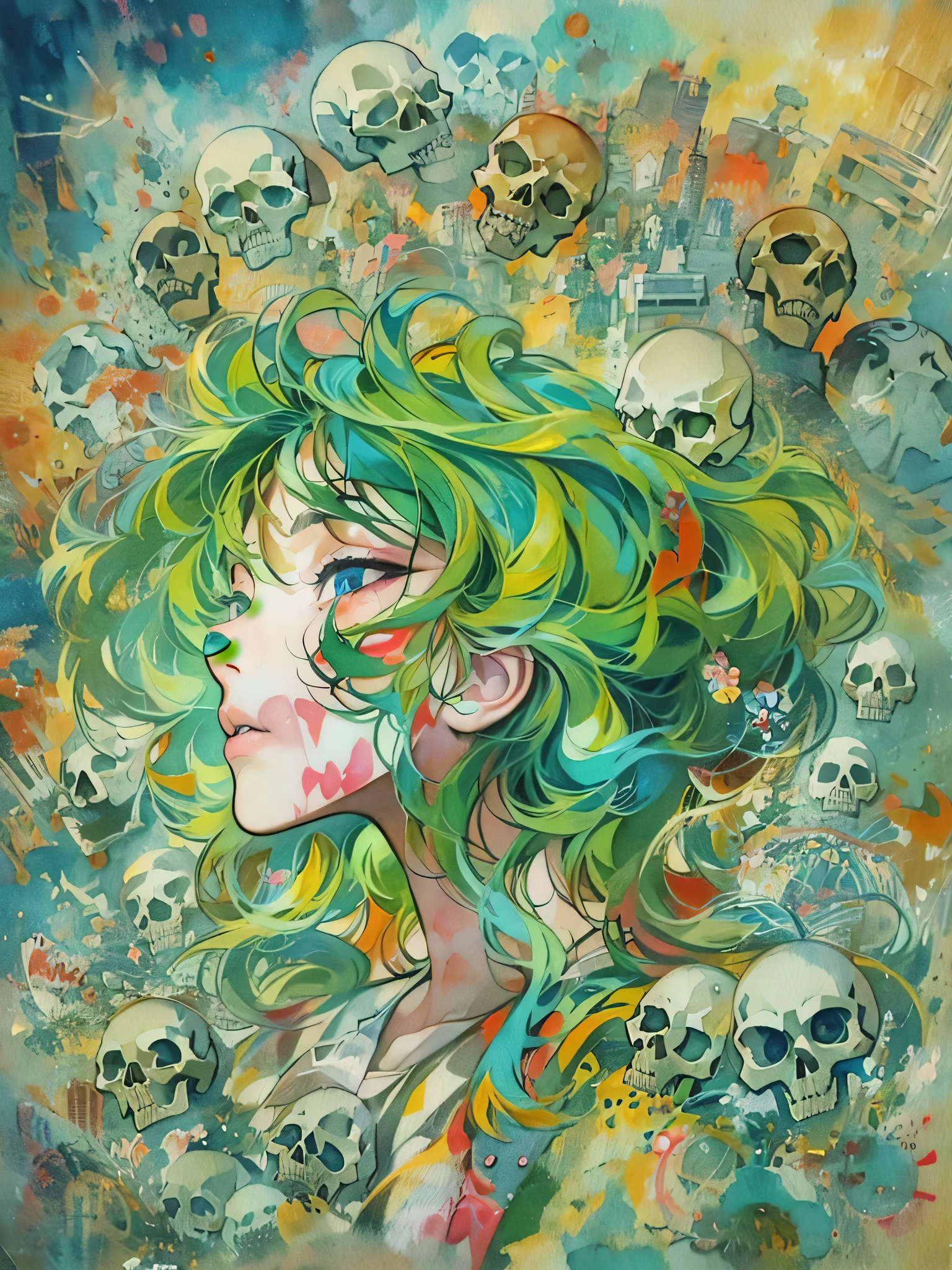 Anime color,1990s \(style\), Schierke ,1girl,masterpiece, expensive quality, very_expensive_solve, big_file size, full color,(completely nude:1.2),pussy,niplles,(Lo),smile,teeth,