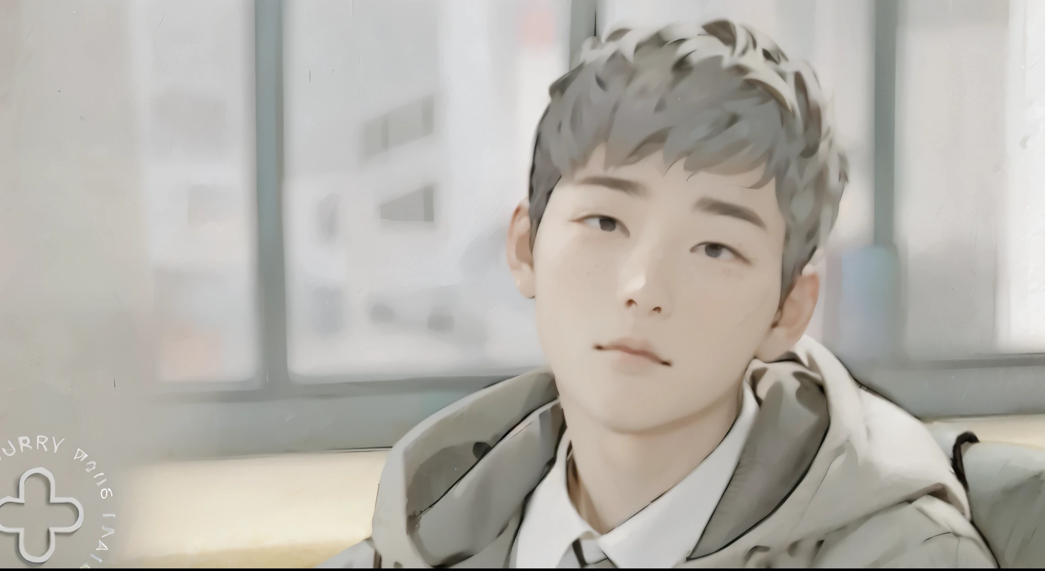 16 year old girl gray hair gray eyes