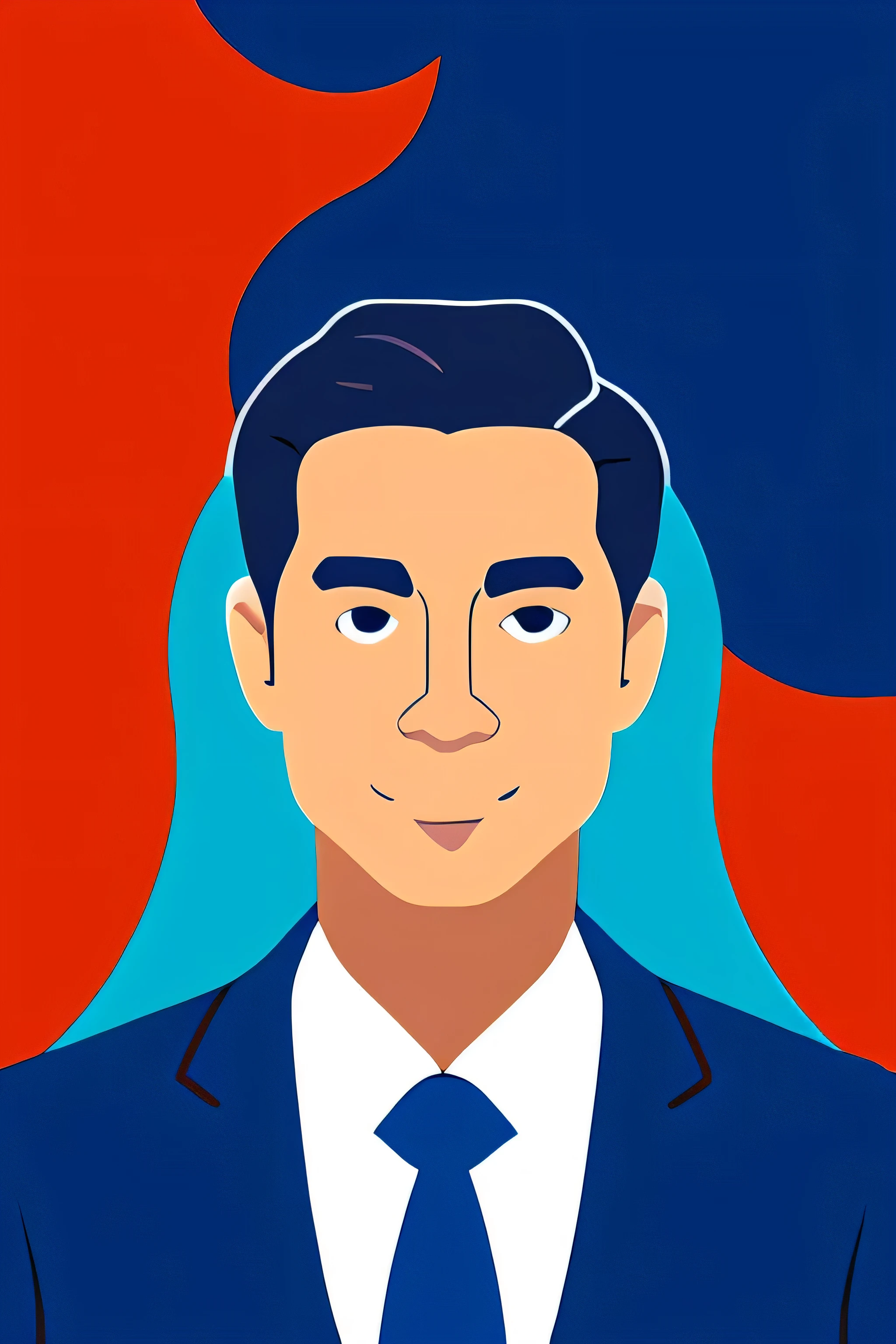 logo, Congressman, made with illustrator, 2d illustration