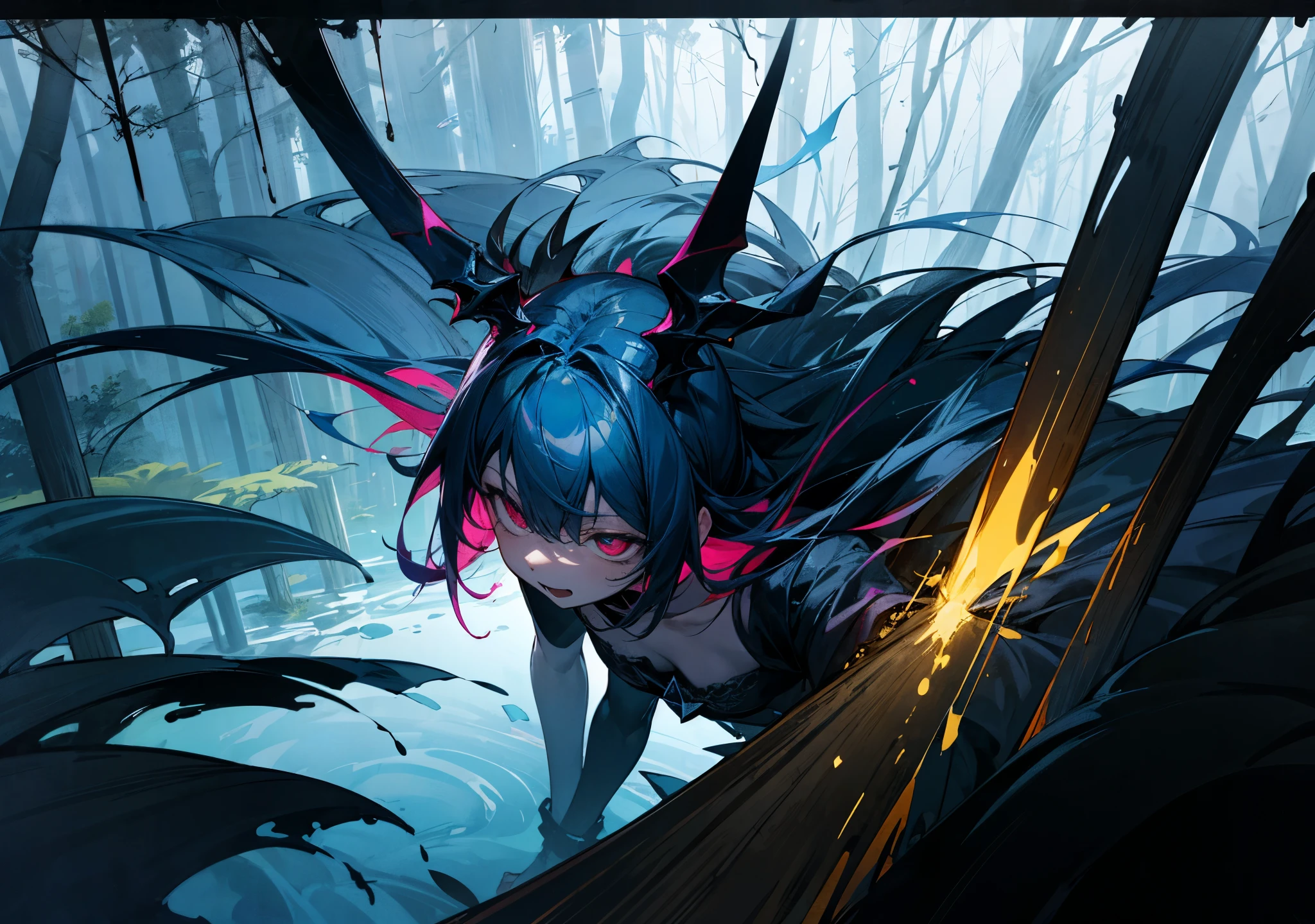 poison々New、(((dark)))、night、(in the deep forest)