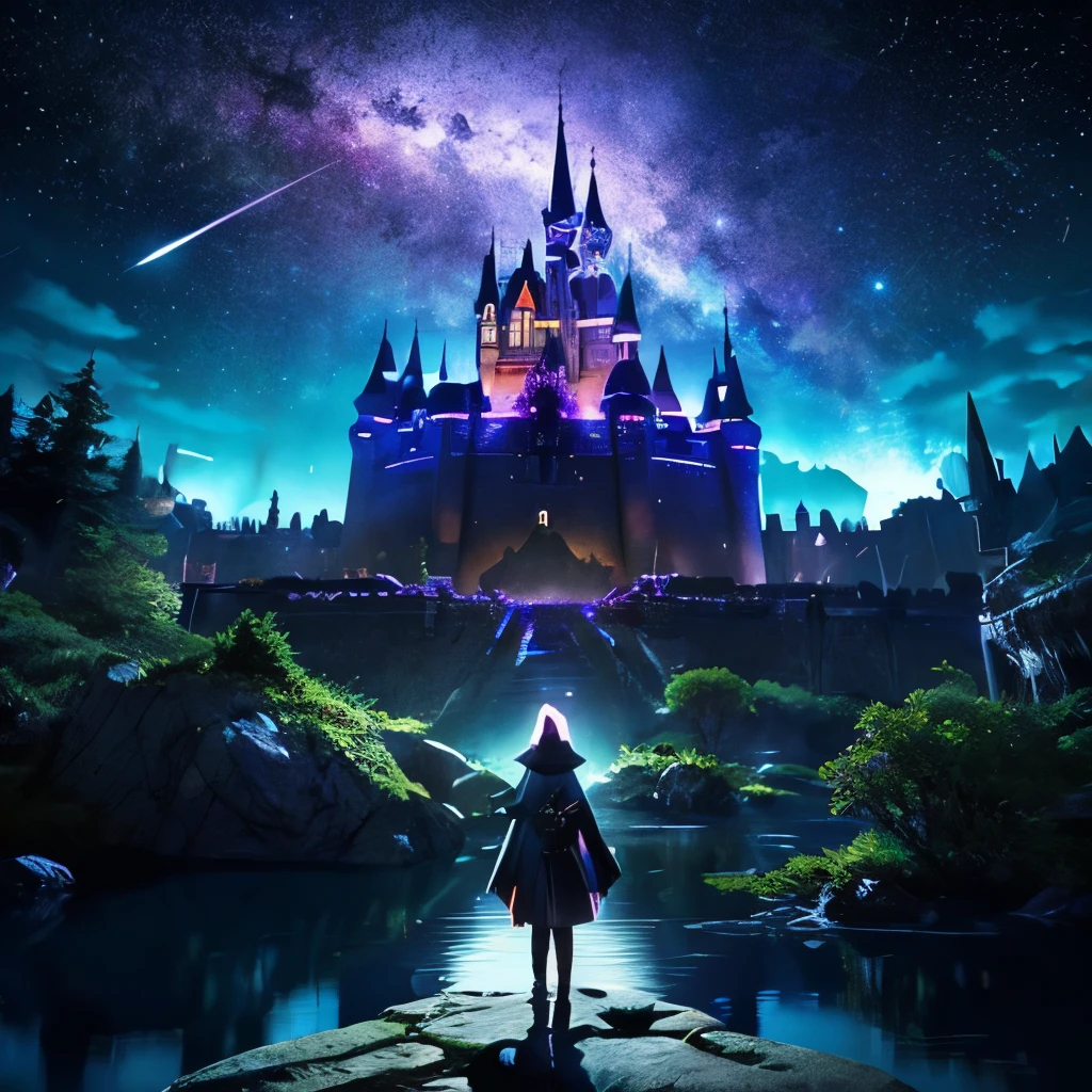 anime,wizard,fantasy,Castle,star,null,universe,beautiful