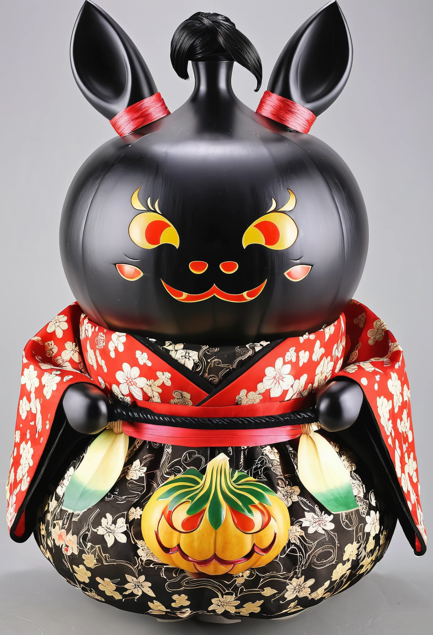 Banquet demon kimono gourd