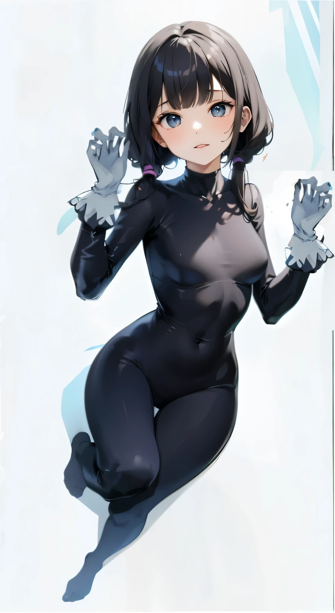 Black tight suit