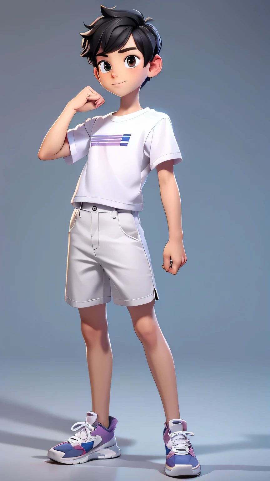 A little Chinese boy around 9 years old,Slightly thin in normal body shape,He wears light blue and white short sleeves,Light blue shorts,Brown sandals,Play in the park。At this point,He felt a great urgency,I want to urinate,Cover your crotch tightly with your hands,But it's a pity that the urine has flowed out,Wet his light blue shorts,It runs down your legs to the ground。The urine marks on the light blue shorts are very noticeable,A stream of urine formed on the fair, soft legs,The shoes also stepped on a ball of urine。The boy burst into tears,Helpless to stand and cover my crotch。