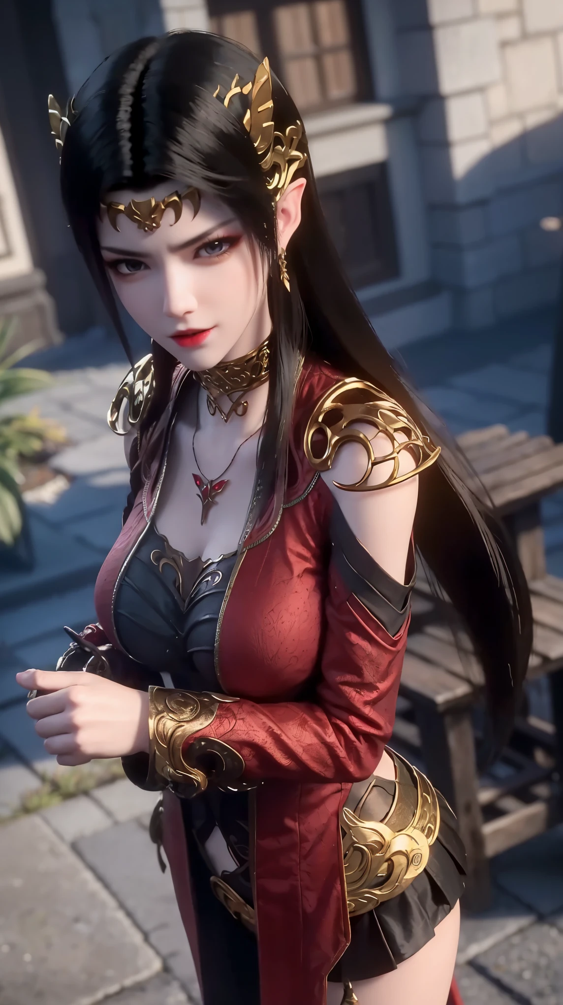 Walnut,vampire,assassin,charming,Mature,Sexy,thin,Qi bangs,long hair,Antenna bangs,double tail,高double tail,Bangs cover one eye,frightened,angry,Smile,blush,red nose,drunk,eyes straight,exquisite eyes,red lips,perfect face,Cross your arms across your chest,暗Black皮肤,dynamic poses,fighting stance,near,school swimsuit,damaged clothing,Cloak,leather skirt,Black,,Spandex gloss,Laser reflective material,Detail background,气泡angry,bubble blush,heart-shaped,notes,Q version,official art,lifelike,movie angle,Dynamic angle,Horizontal viewing angle,depth of field,movie lighting,colorful,PBR rendering+UE pull,32k,High resolution,high quality,beautiful wallpaper,